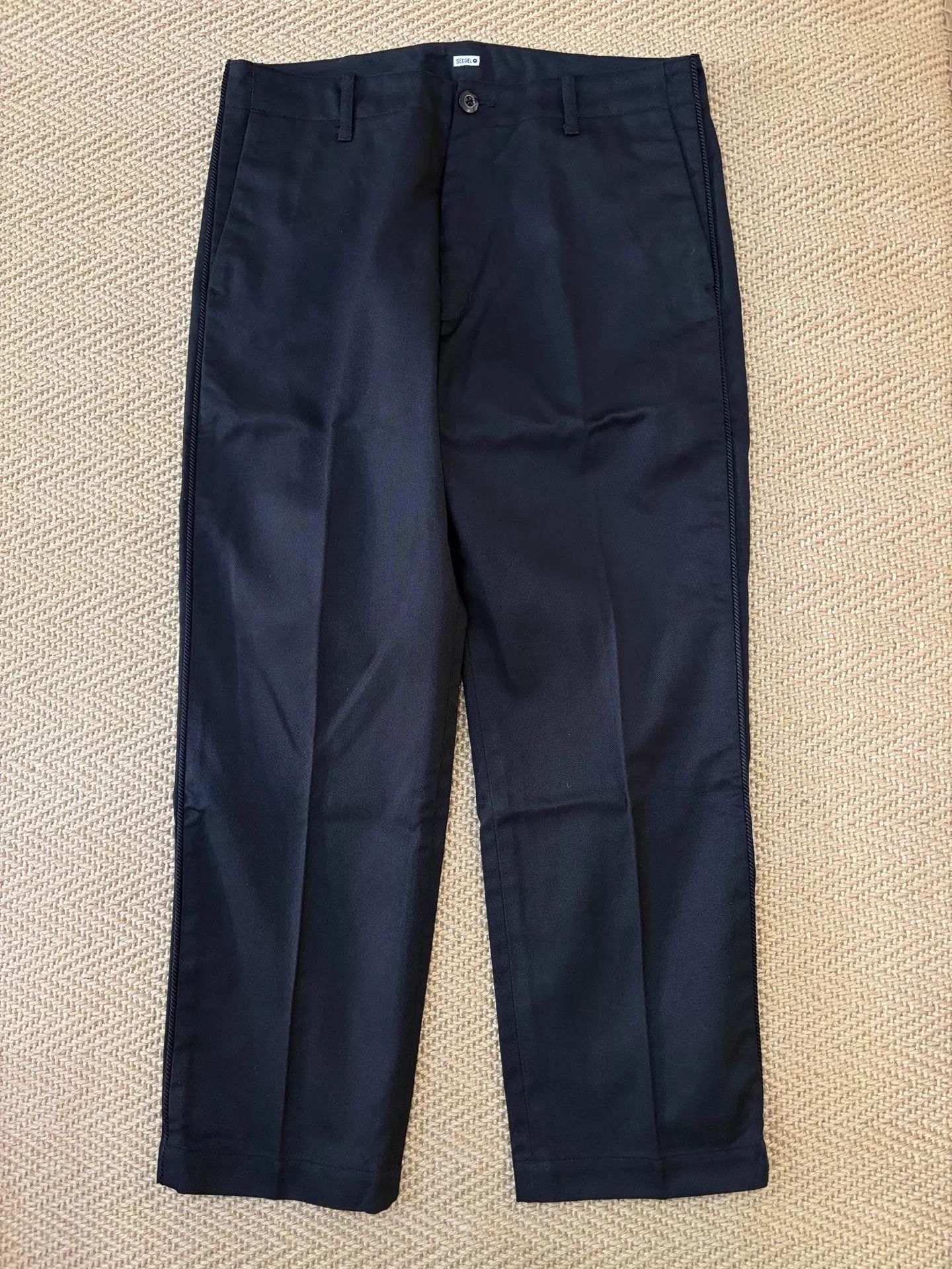 Hiroshi Fujiwara Hiroshi Fujiwara Sequel Type-F 21SS Tapered Black L Size US 34 / EU 50 - 1 Thumbnail