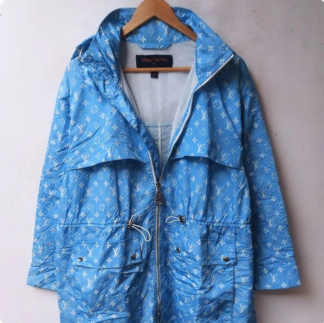 Designer × Vintage Vtg Louis Vuitton Monogram Polyester Women Jacket Size XL / US 12-14 / IT 48-50 - 5 Thumbnail