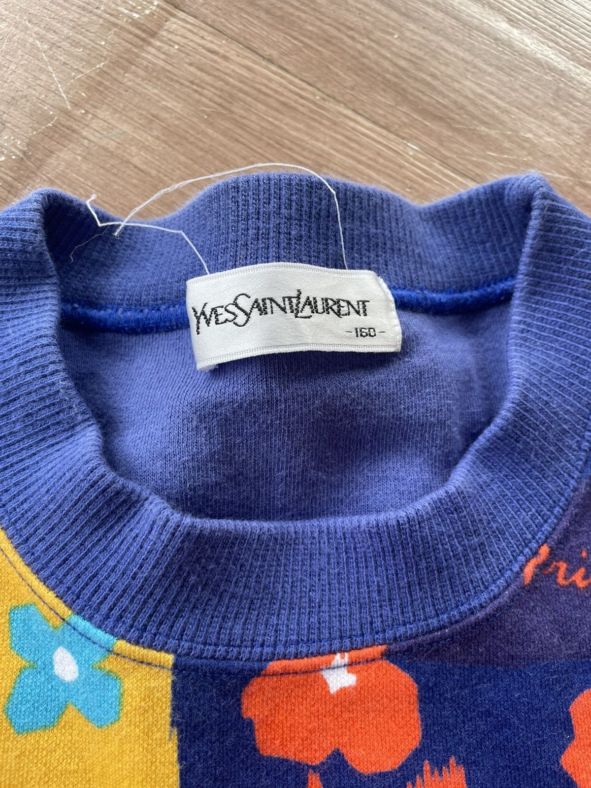 Yves Saint Laurent Yves saint lauren rare design sweatshirt Size US L / EU 52-54 / 3 - 3 Thumbnail