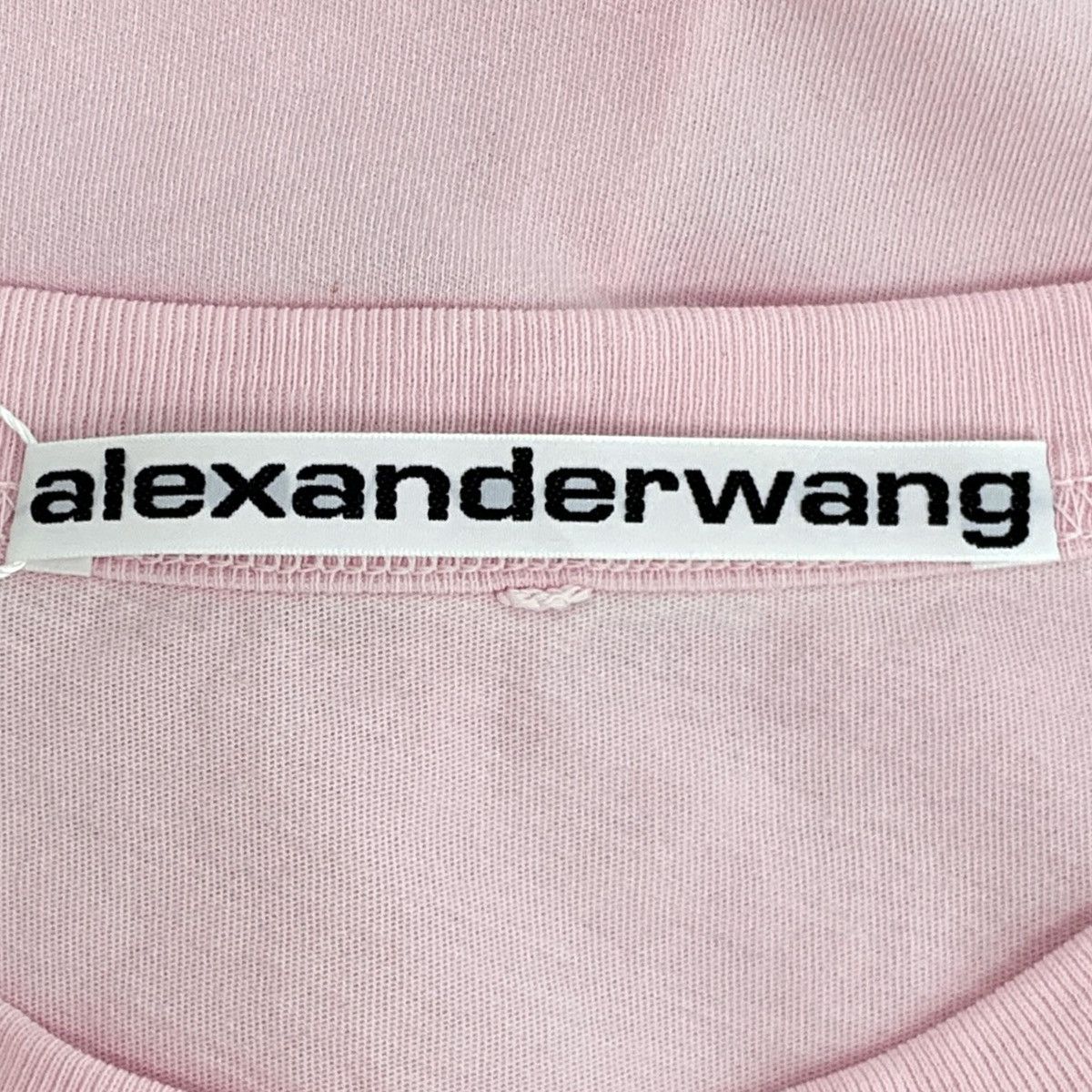 Alexander Wang Alexander Wang Pink Pocket Design Short Sleeve T-shirt K26WX Size XL / US 12-14 / IT 48-50 - 7 Thumbnail