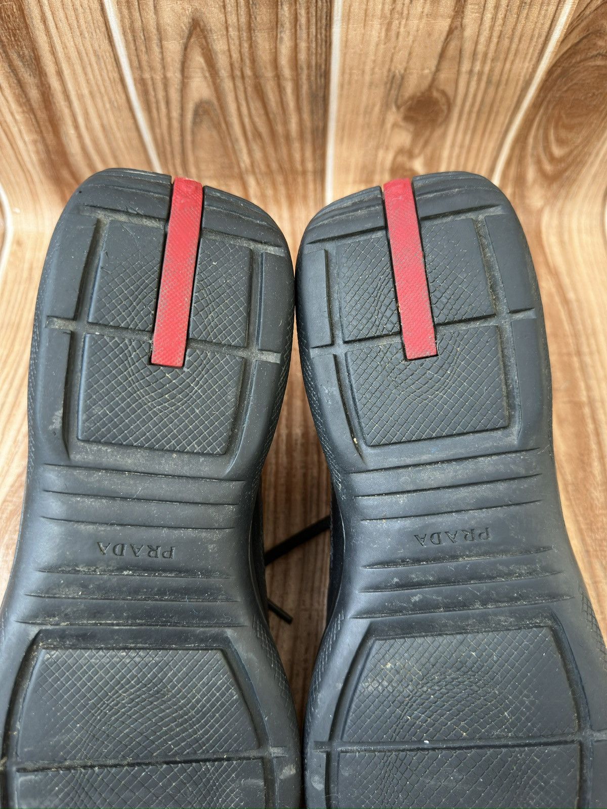 Prada PRADA Americas Cup Black Sneaks DNC096 Size US 10.5 / EU 43-44 - 21 Thumbnail