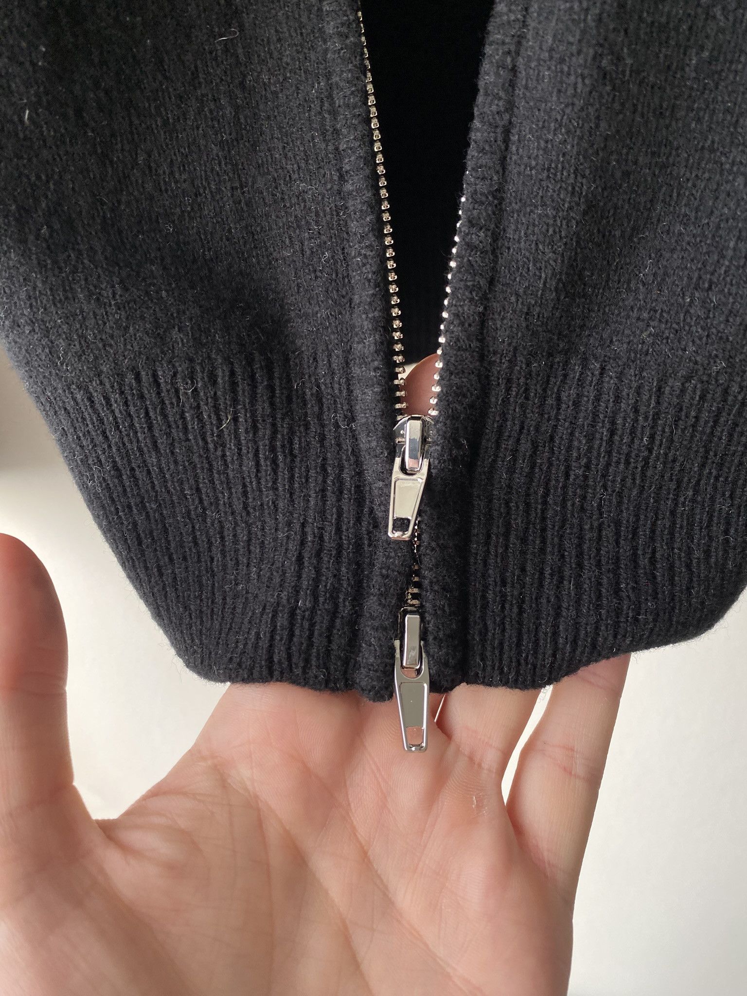 Our Legacy NWOT - AW24 MOVIE ZIP CARDIGAN - 100% Merino Wool Size US XL / EU 56 / 4 - 10 Thumbnail