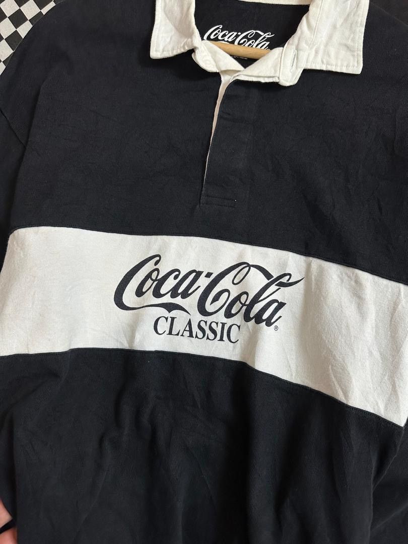 Coca Cola × GU GU COCA COLA RUGBY SHIRT Size US L / EU 52-54 / 3 - 5 Thumbnail