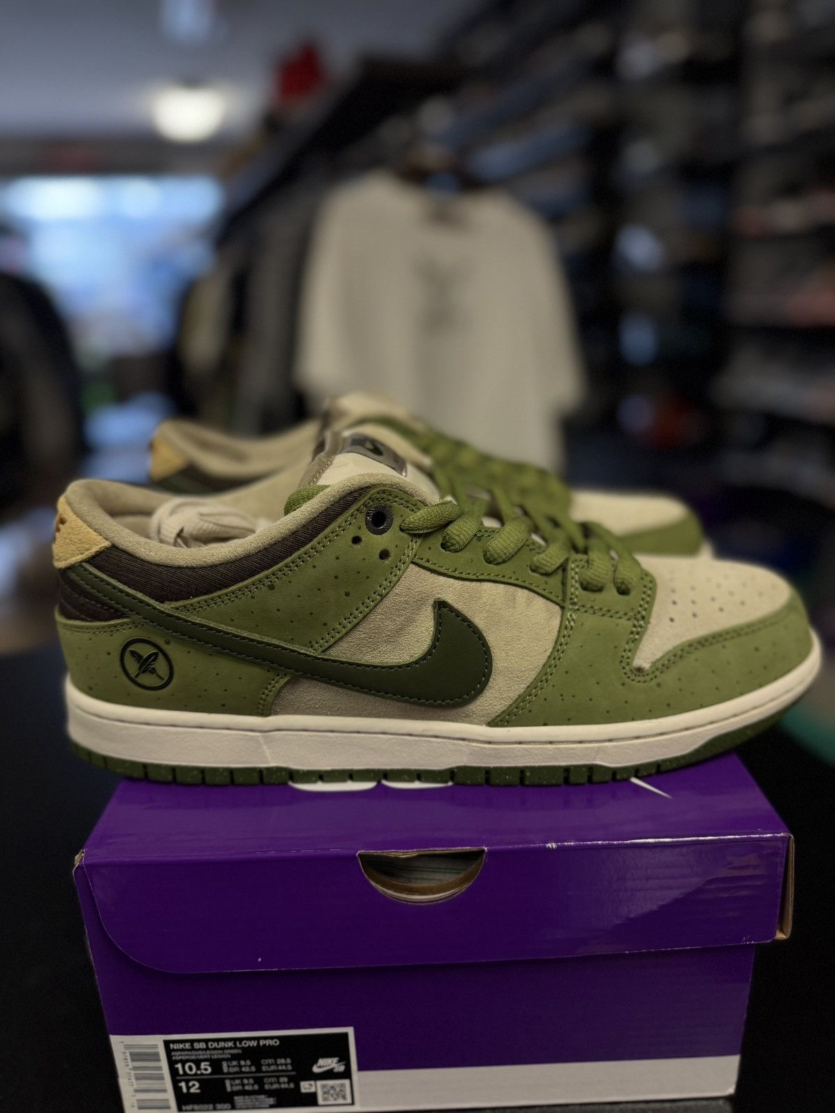 Nike Nike Dunk Low Yuto Horigome Matcha Size 10.5 (NEW) Size US 10.5 / EU 43-44 - 1 Thumbnail