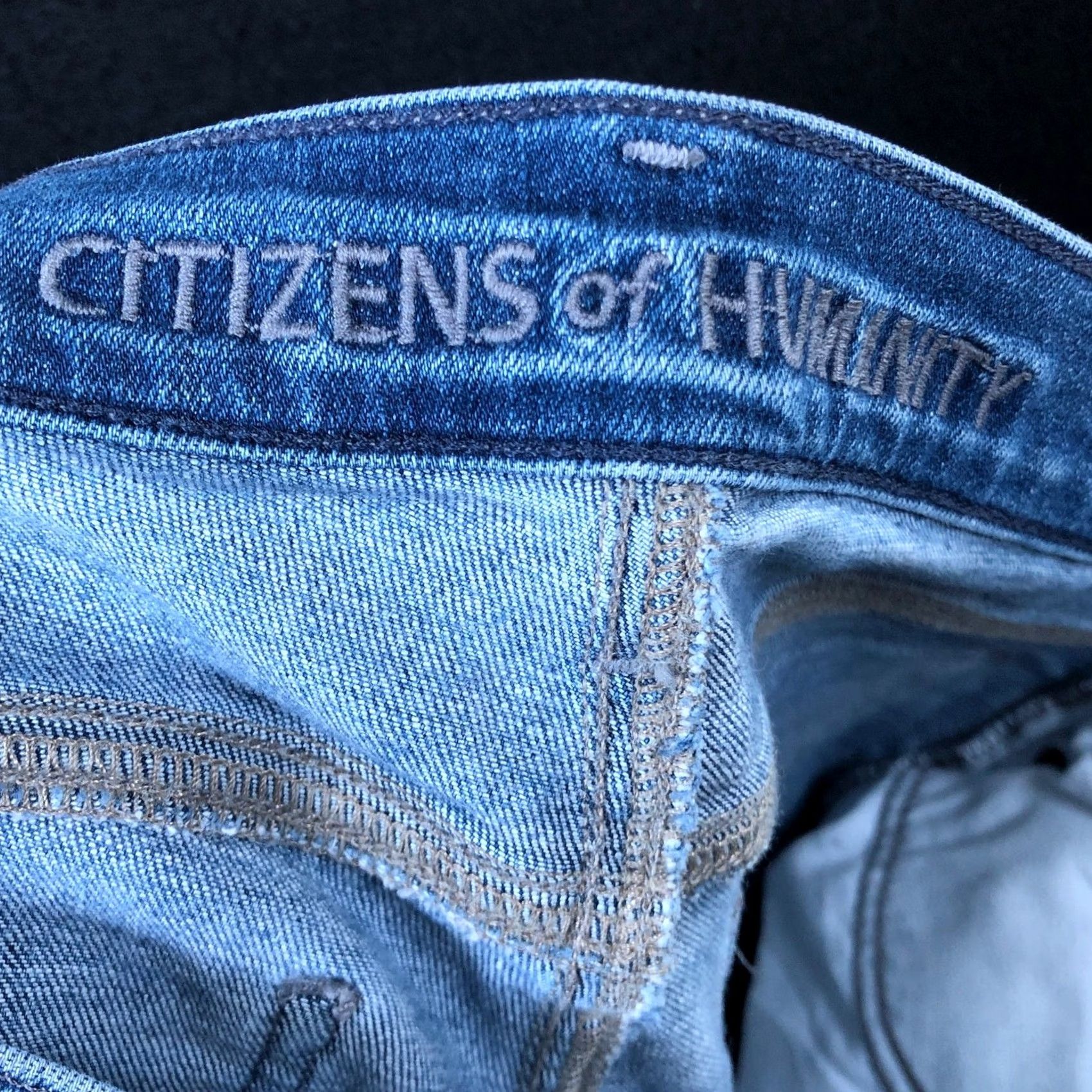 Citizens Of Humanity Citizens Of Humanity Jeans Blue Denim Mid Rise Skinny Leg Stretch 29 Womens Jeans Skinny Size 29" - 4 Thumbnail