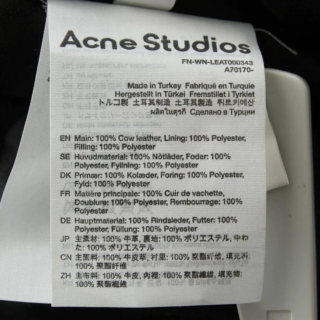 Acne Studios Acne Studios Distressed Leather Jacket. Size US M / EU 48-50 / 2 - 5 Thumbnail
