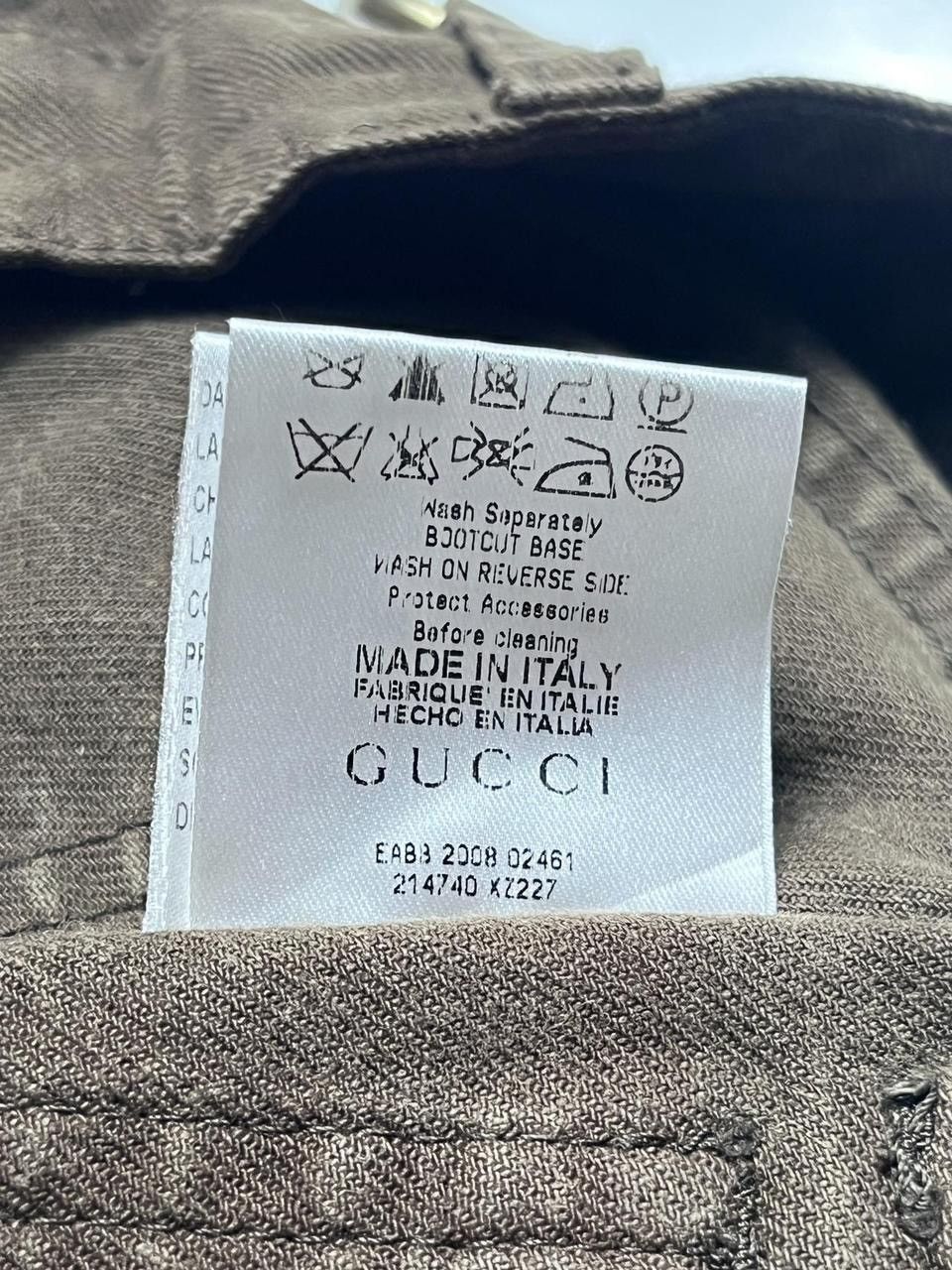Gucci 2000s rare gucci boot cut jeans by tom ford archival Size 32" / US 10 / IT 46 - 7 Thumbnail