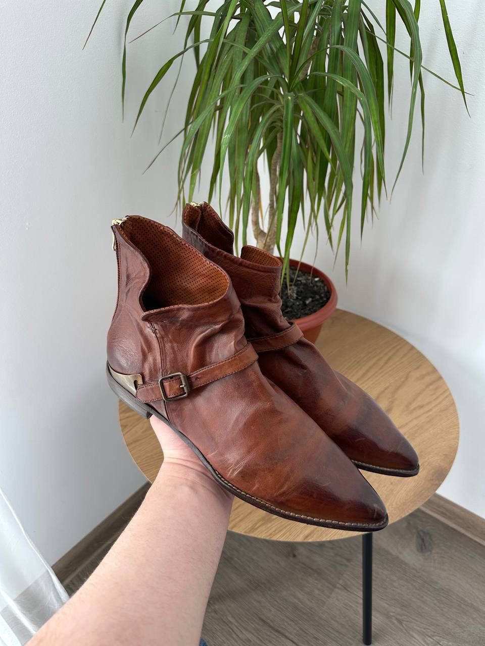 Japanese Brand × Vintage Vintage Japanese Lemargo Browm Womesn Shoes Size US 7.5 / IT 37.5 - 17 Thumbnail