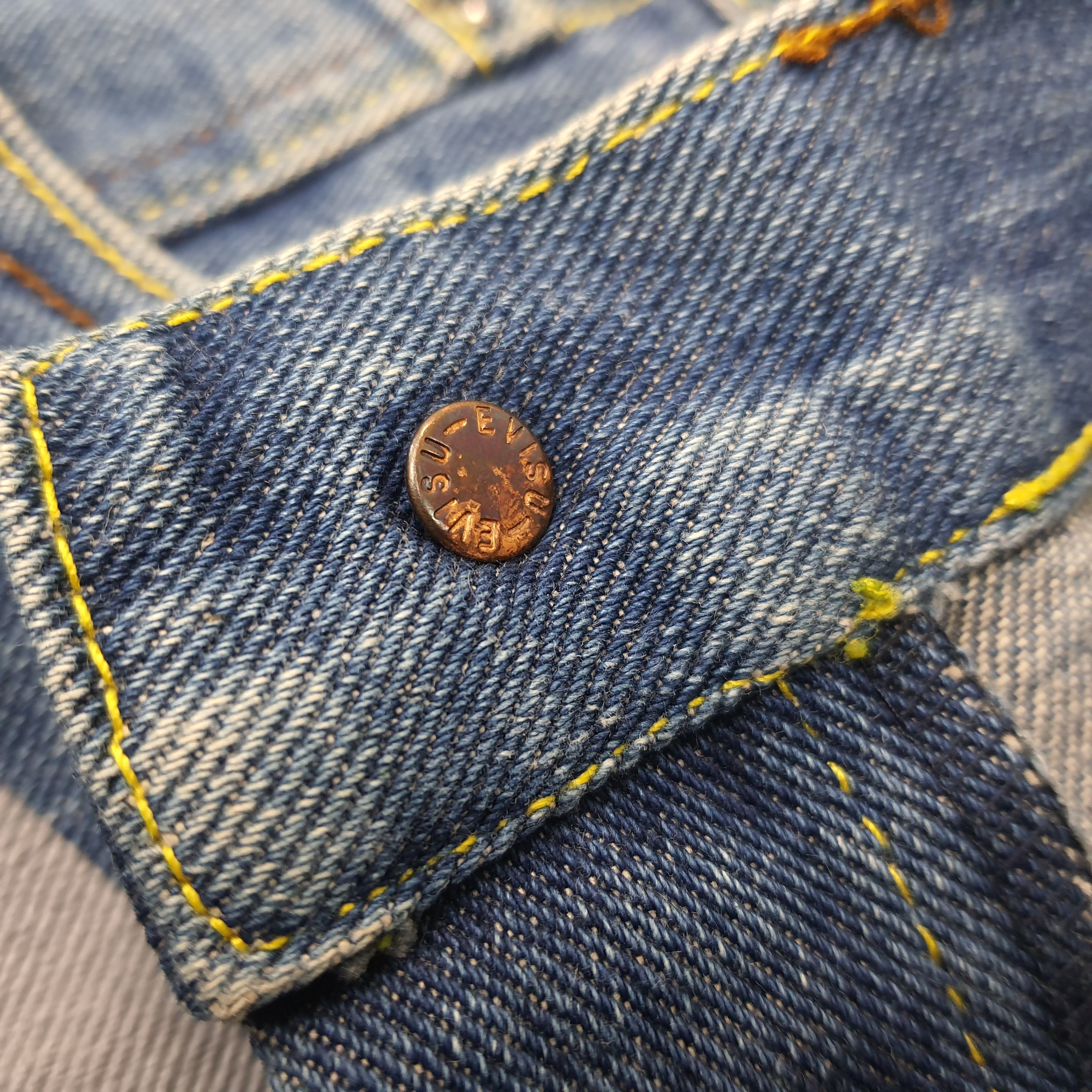 Japanese Brand Vintage Evisu x Doraemon Rare Custom Daicock Jeans C244N25 Size US 32 / EU 48 - 10 Thumbnail