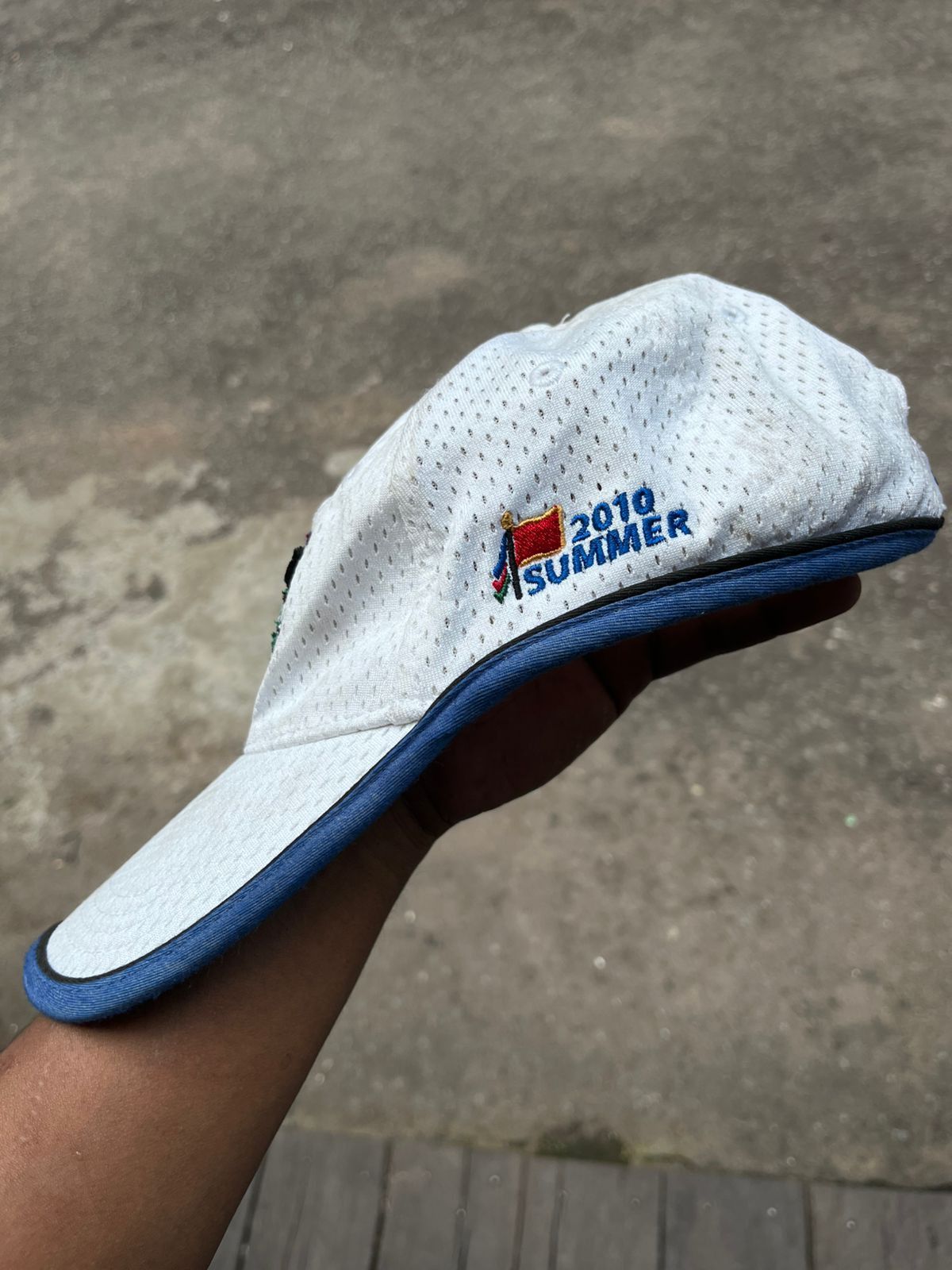 Japanese Brand VINTAGE 92nd Summer Koshien Championship Mesh Size ONE SIZE - 2 Thumbnail
