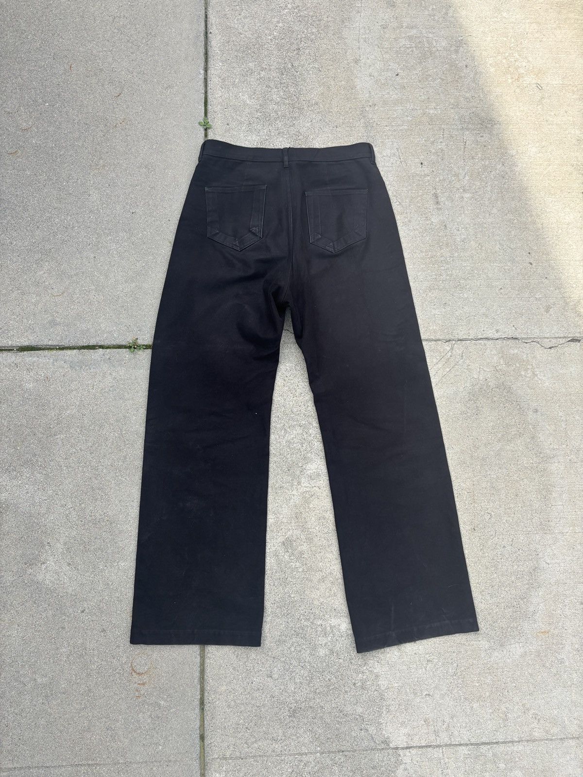Rick Owens FW23 Mainline Moleskin Geth Cut Pants Size US 33 - 5 Thumbnail