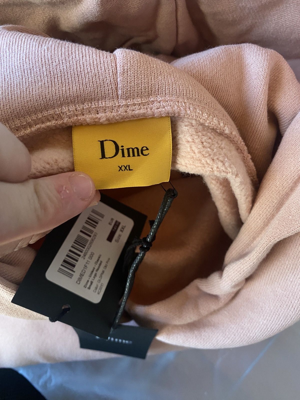 Dime Dime - Classic Logo Hoodie Size US XXL / EU 58 / 5 - 7 Thumbnail