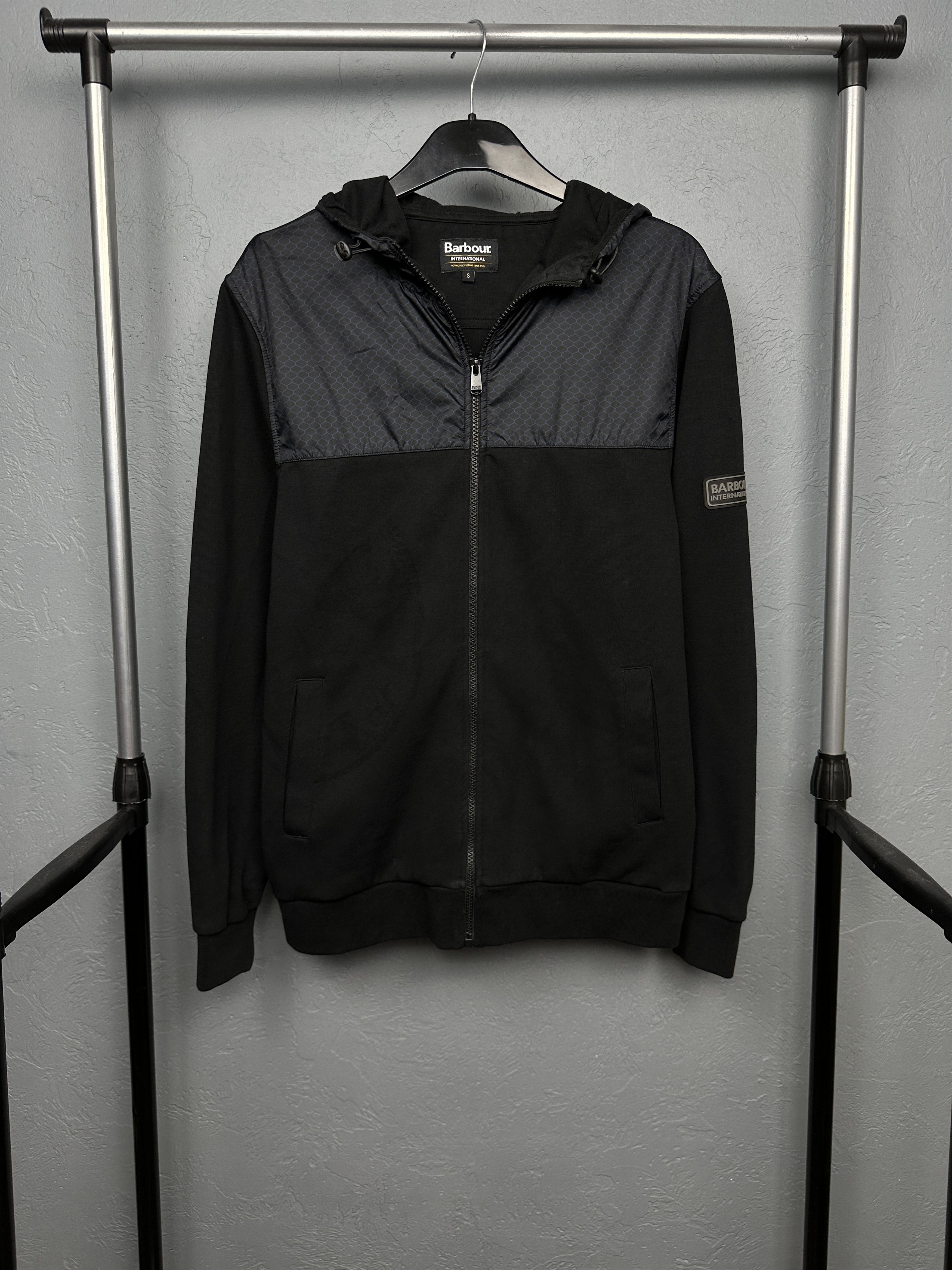 Barbour Barbour International Mens Zip Hoodie Size US S / EU 44-46 / 1 - 1 Thumbnail
