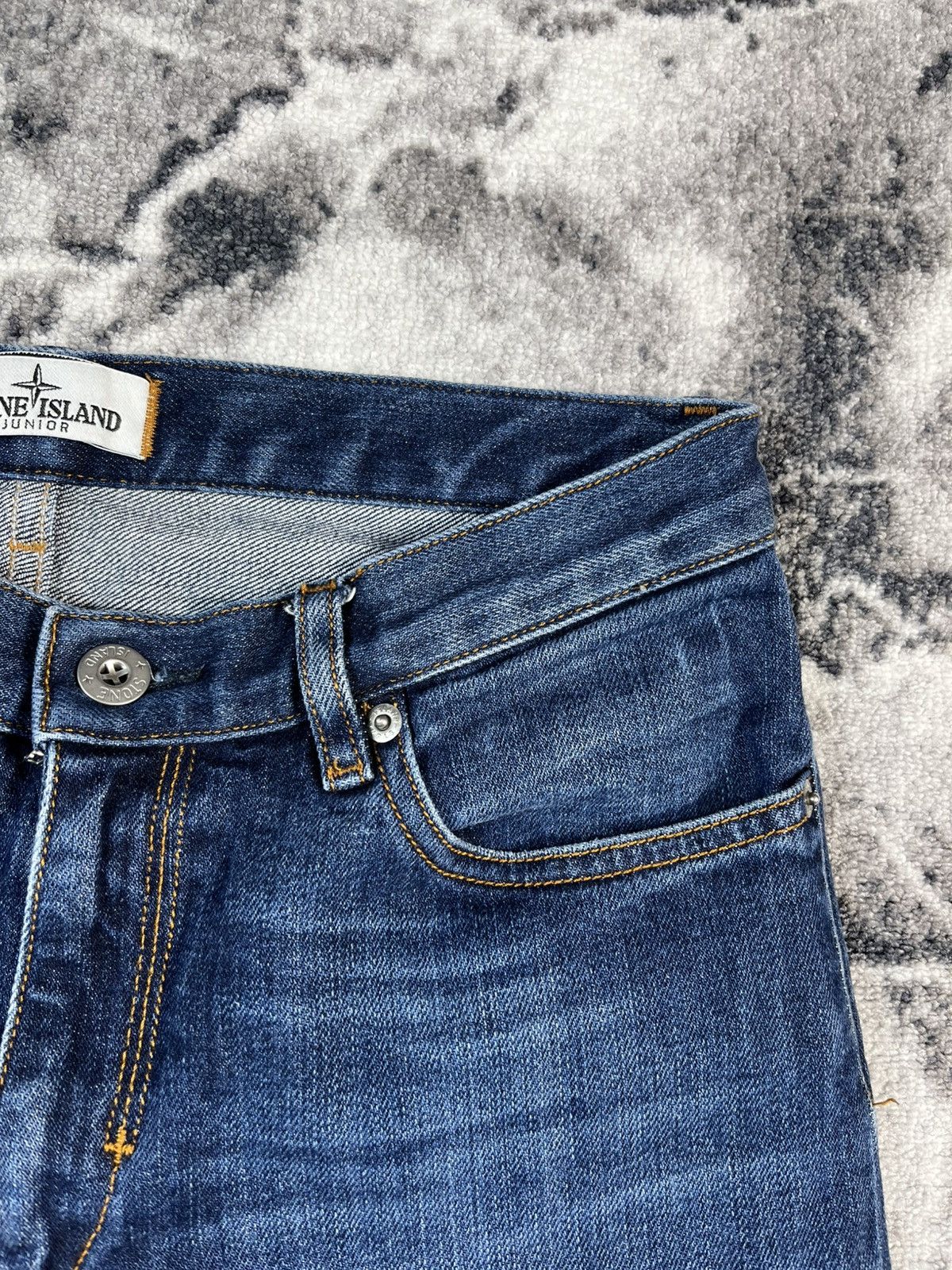 Stone Island Stone Island Junior Slim Denim Jeans 14Y 164cm Size US 30 / EU 46 - 6 Thumbnail