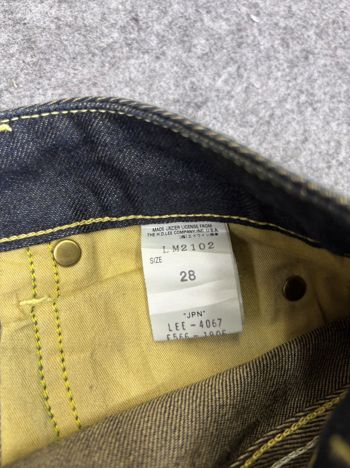 Lee 💥Archival Super Flare💥Lee Crazy Mudwash Flare Denim K5 Size US 29 - 17 Thumbnail