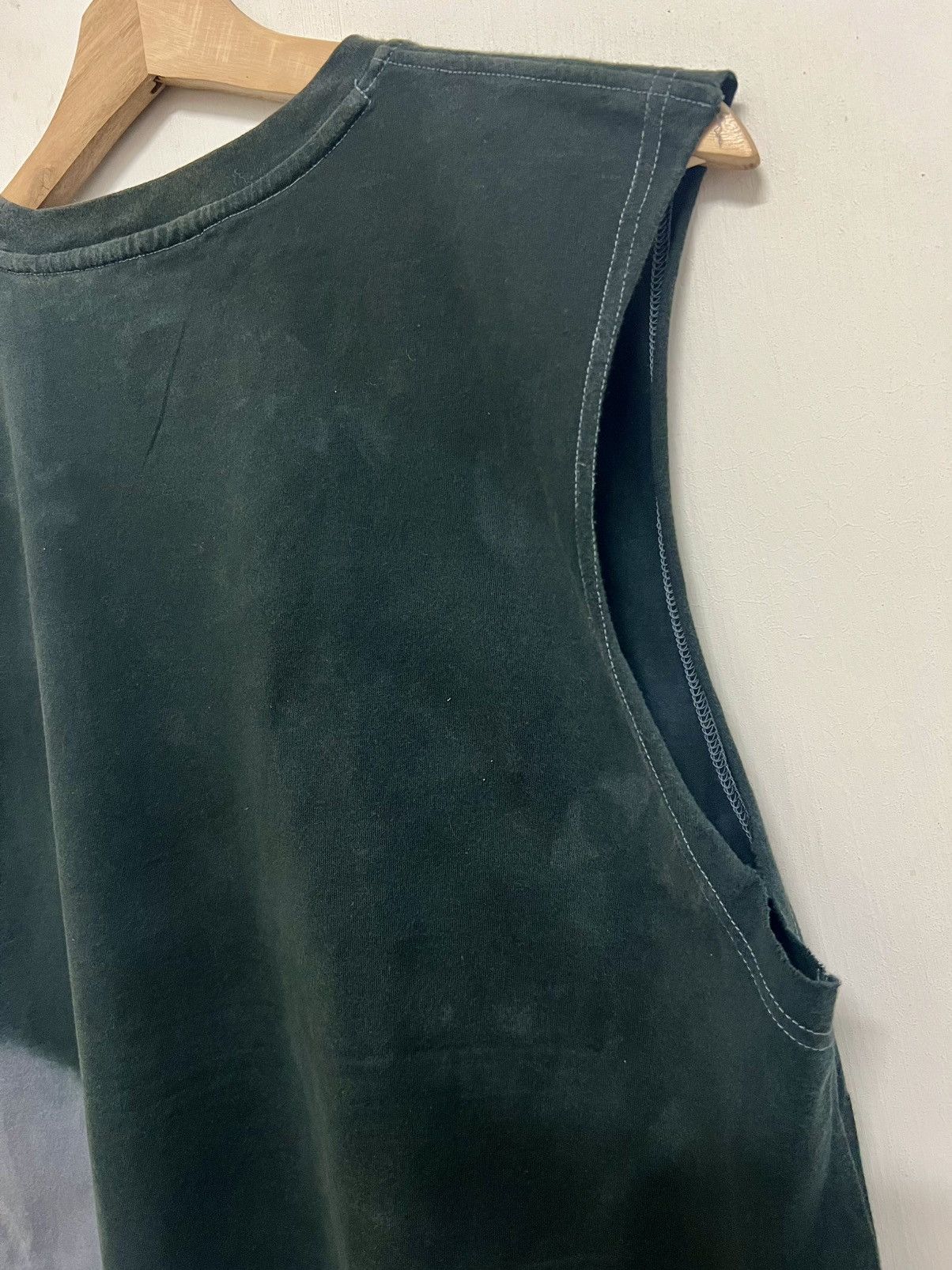 Hysteric Glamour × Japanese Brand × PPFM VINTAGE PPFM SLEEVELESS DISTRESSED TANK TOP Size US L / EU 52-54 / 3 - 12 Thumbnail