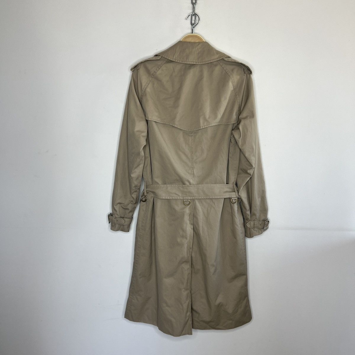Burberry Vintage Burberry Trench Coat 90s Nova Check Beige Belted Size US M / EU 48-50 / 2 - 7 Thumbnail