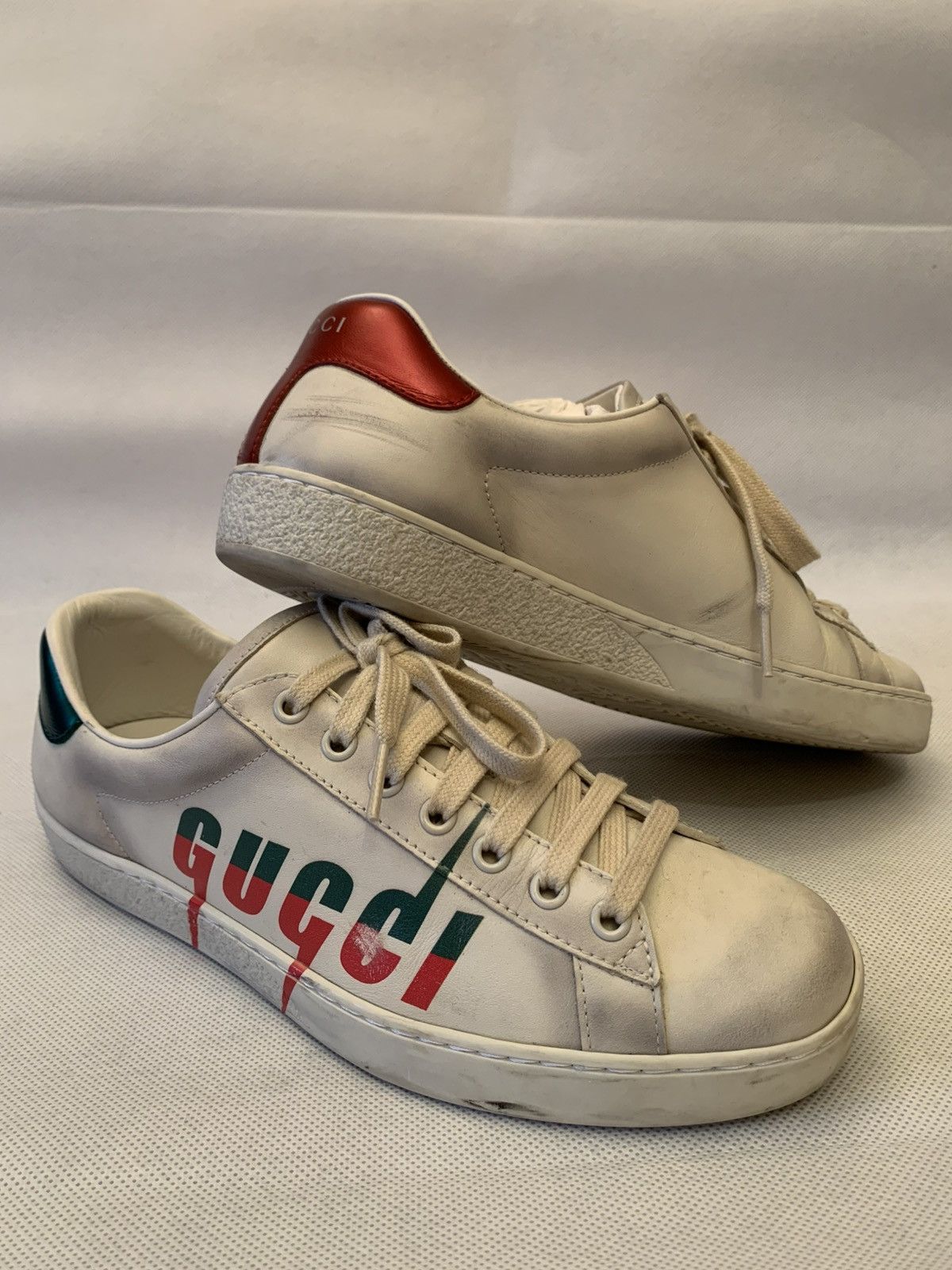 Gucci Gucci Ace Blade sneakers Size US 6.5 / EU 39-40 - 2 Thumbnail