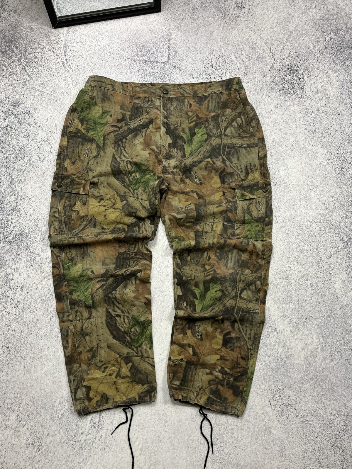 Realtree Vintage 90's Real Tree Cargo Baggy Pants Mossy Oak Hype Rare Size US 44 / EU 60 - 1 Thumbnail