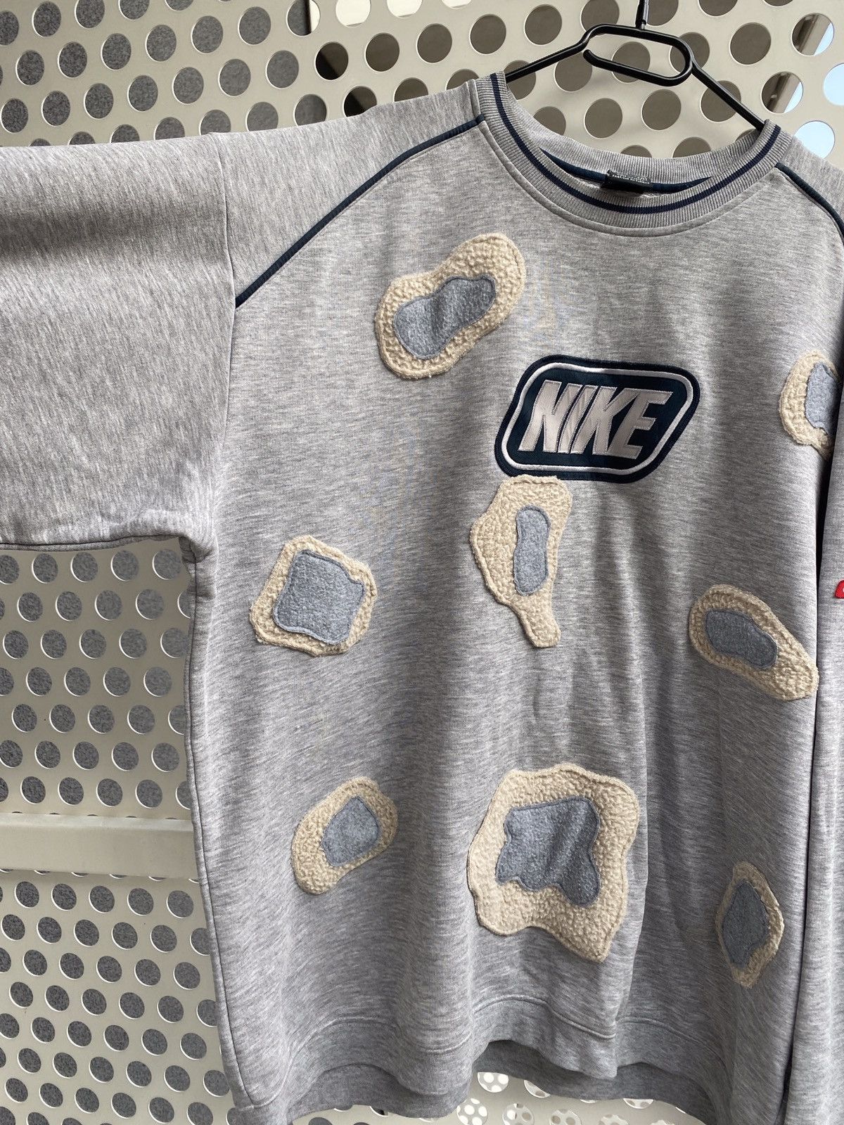 Nike × Vintage Vintage Nike Custom Coog Center Swoosh Oversize Hoodie Y2K Size US XXL / EU 58 / 5 - 2 Thumbnail