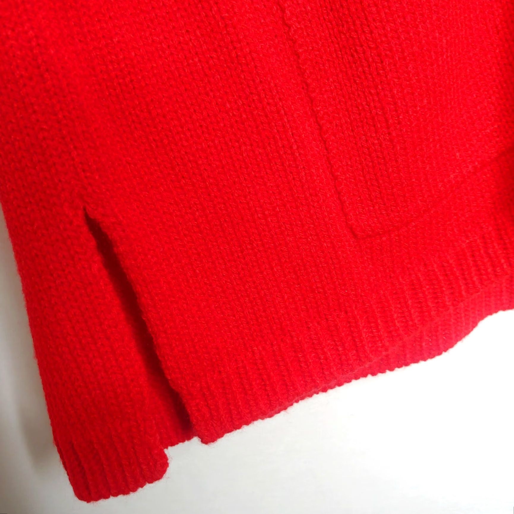 Vintage VINTAGE Claudia Barnes Cardigan L Red NWT Gold Button 1990s Sweater Preppy Womens Size L / US 10 / IT 46 - 4 Thumbnail