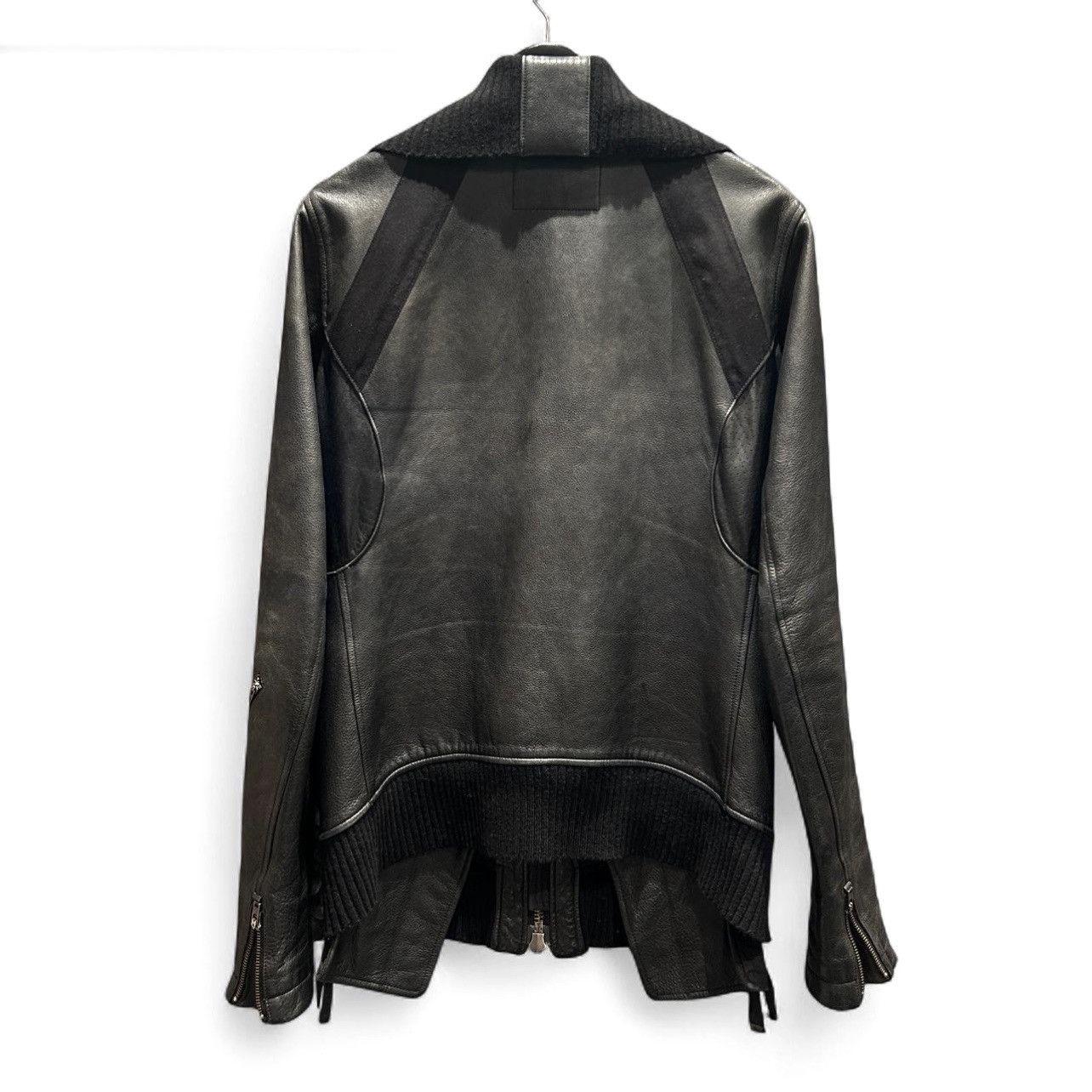 LGB ブラック レザージャケット L.G.B Black Leather Jacket