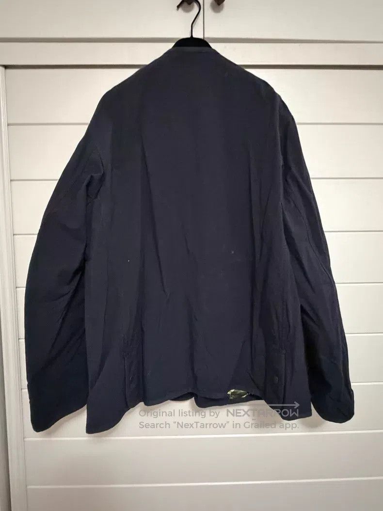 Comme des Garcons Comme Des Garcons Navy blue military style collarless jack Size US L / EU 52-54 / 3 - 3 Thumbnail