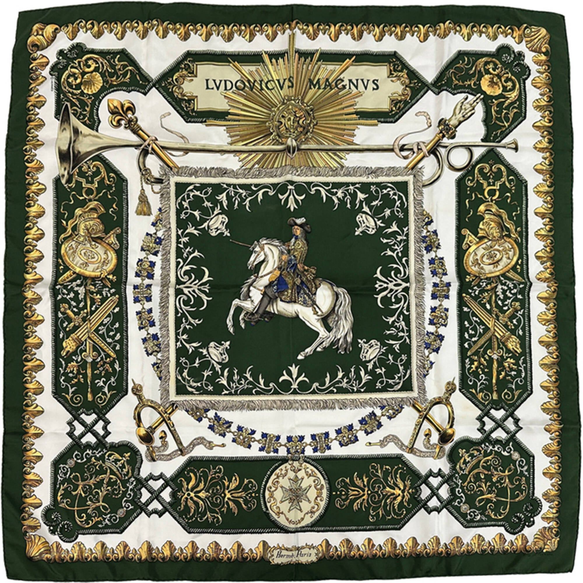 Hermes HERMES Petit Carre Scarf 