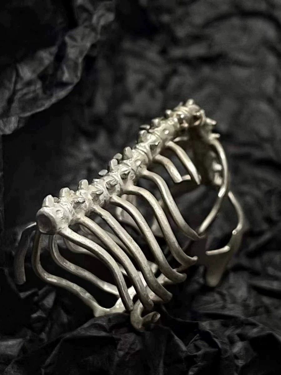 Jewelry Skull Crazy Jewelry Rings Open Size Chrome Ring (Size 7-13) Size ONE SIZE - 2 Thumbnail