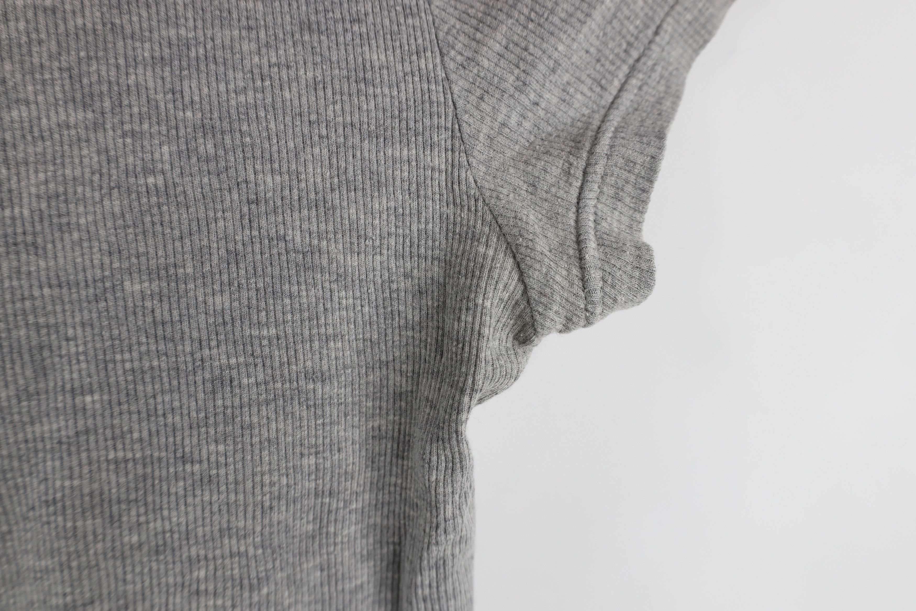 Abercrombie & Fitch × Vintage Vintage Y2K Babydoll Abercrombie & Fitch Ribbed Knit T-Shirt Size L / US 10 / IT 46 - 8 Thumbnail