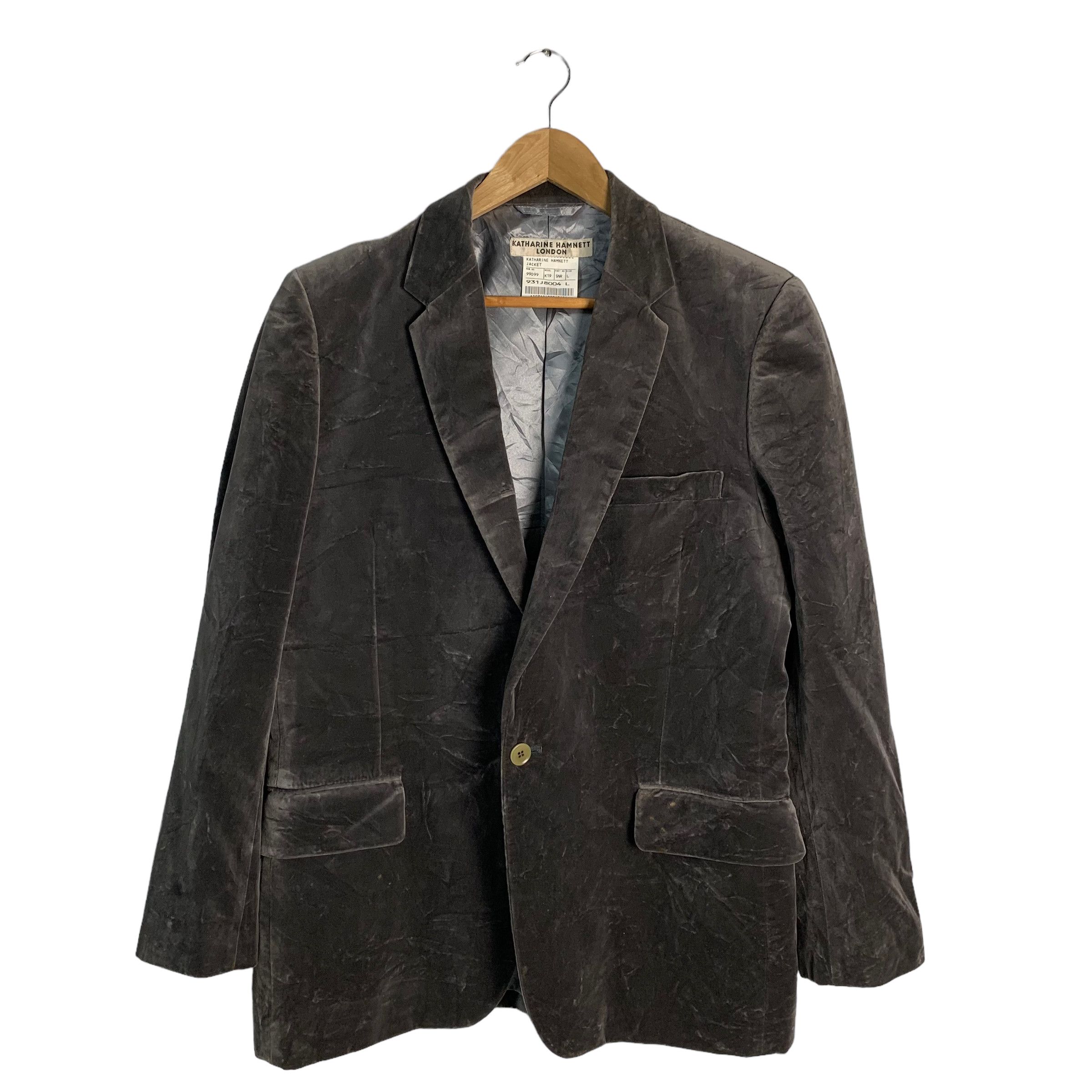 ジャケット・アウター KATHARINE HAMNETT Velvet long coat Katharine Hamnett London Hamnett Velvet Jacket | Grailed
