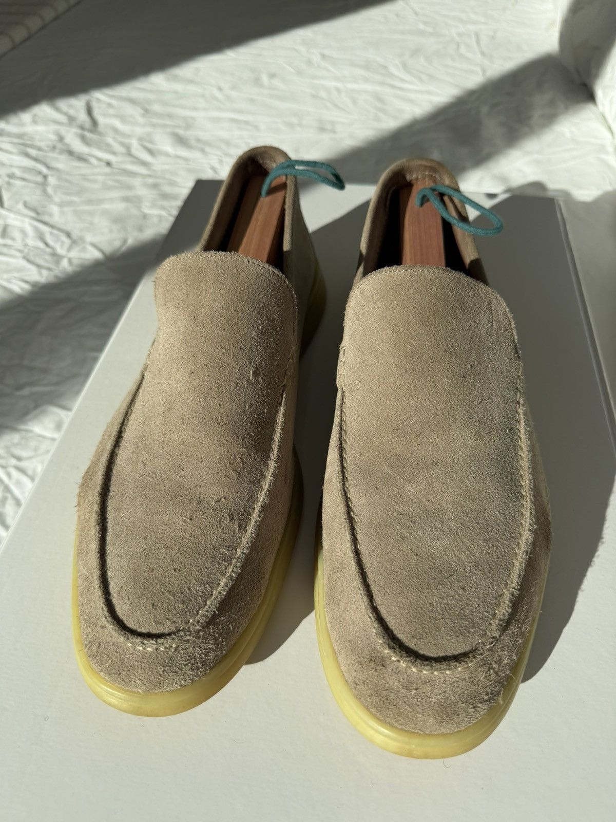 Suitsupply Suitsupply $329 Suede Size 12 Slip On Loafers Size US 12 / EU 45 - 9 Thumbnail