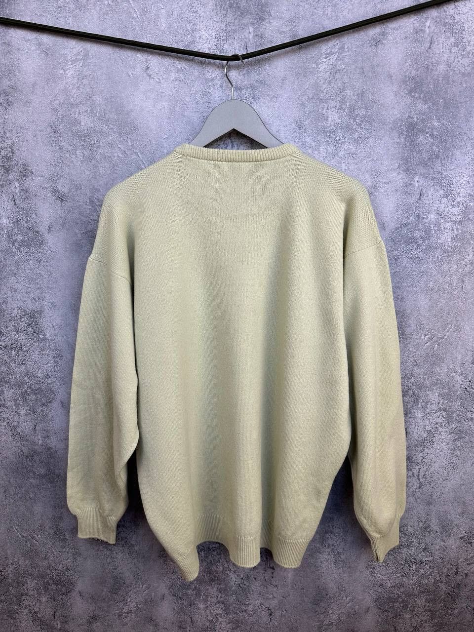 Pringle Of Scotland Faldo by Pringle of Scotland Crew Wool Sweater Lemon Jumper Size US XXL / EU 58 / 5 - 2 Thumbnail
