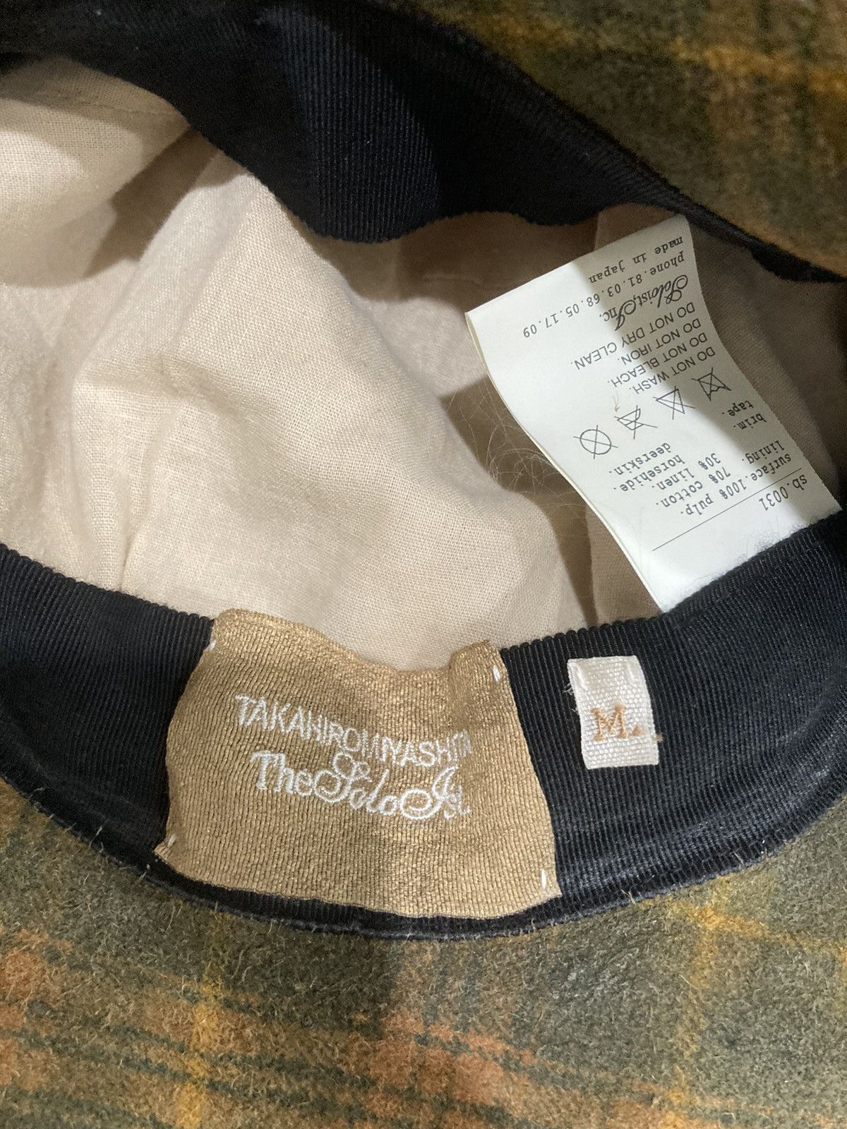Takahiromiyashita The Soloist. SS12 leather brim bucket hat Size ONE SIZE - 5 Thumbnail