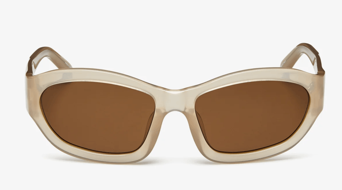 Dries Van Noten Taupe Sunglasses Acetate