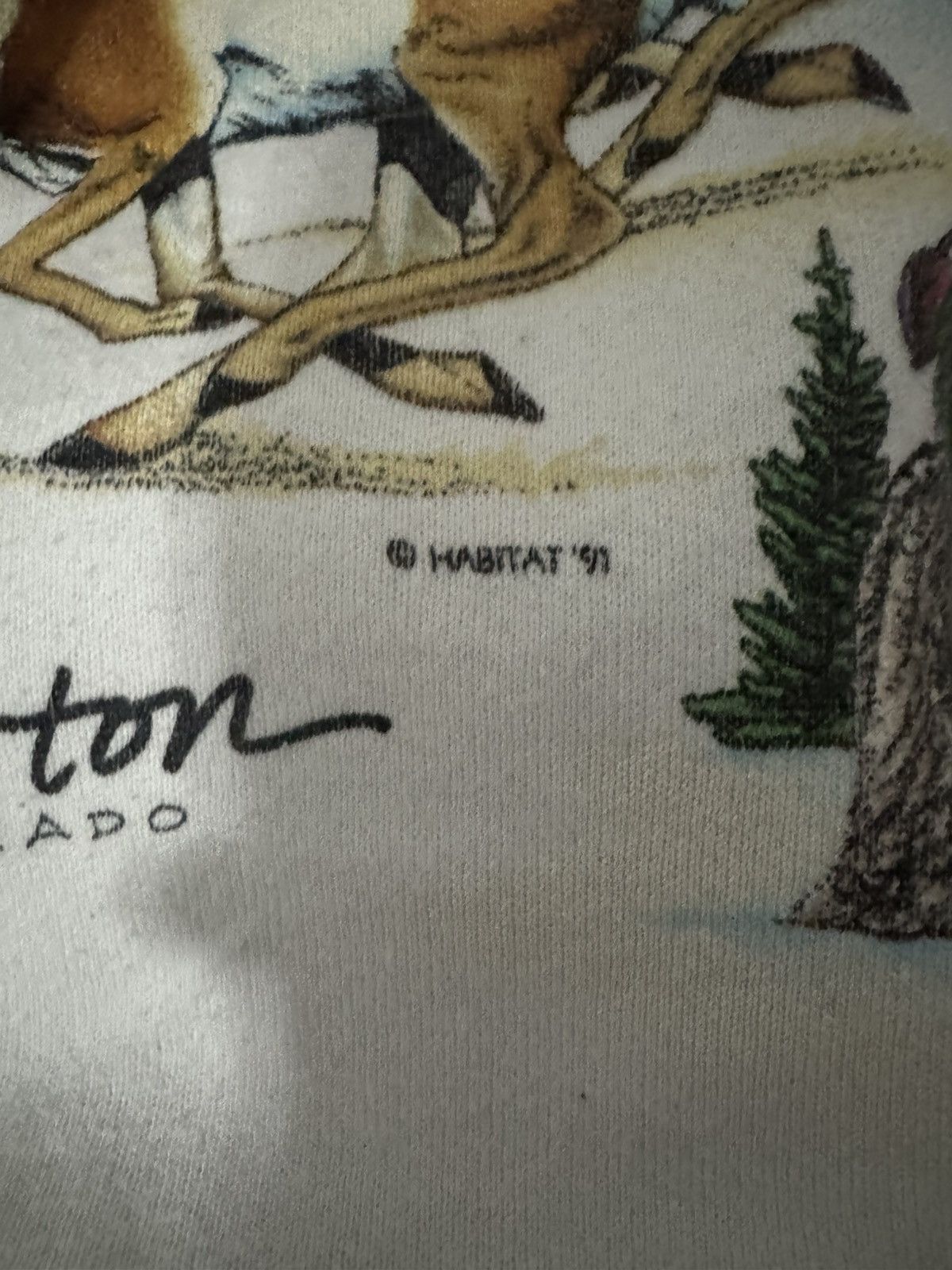 Vintage VINTAGE 1991 SILVERTON COLARADO NATURE CREWNECK Size US L / EU 52-54 / 3 - 2 Thumbnail
