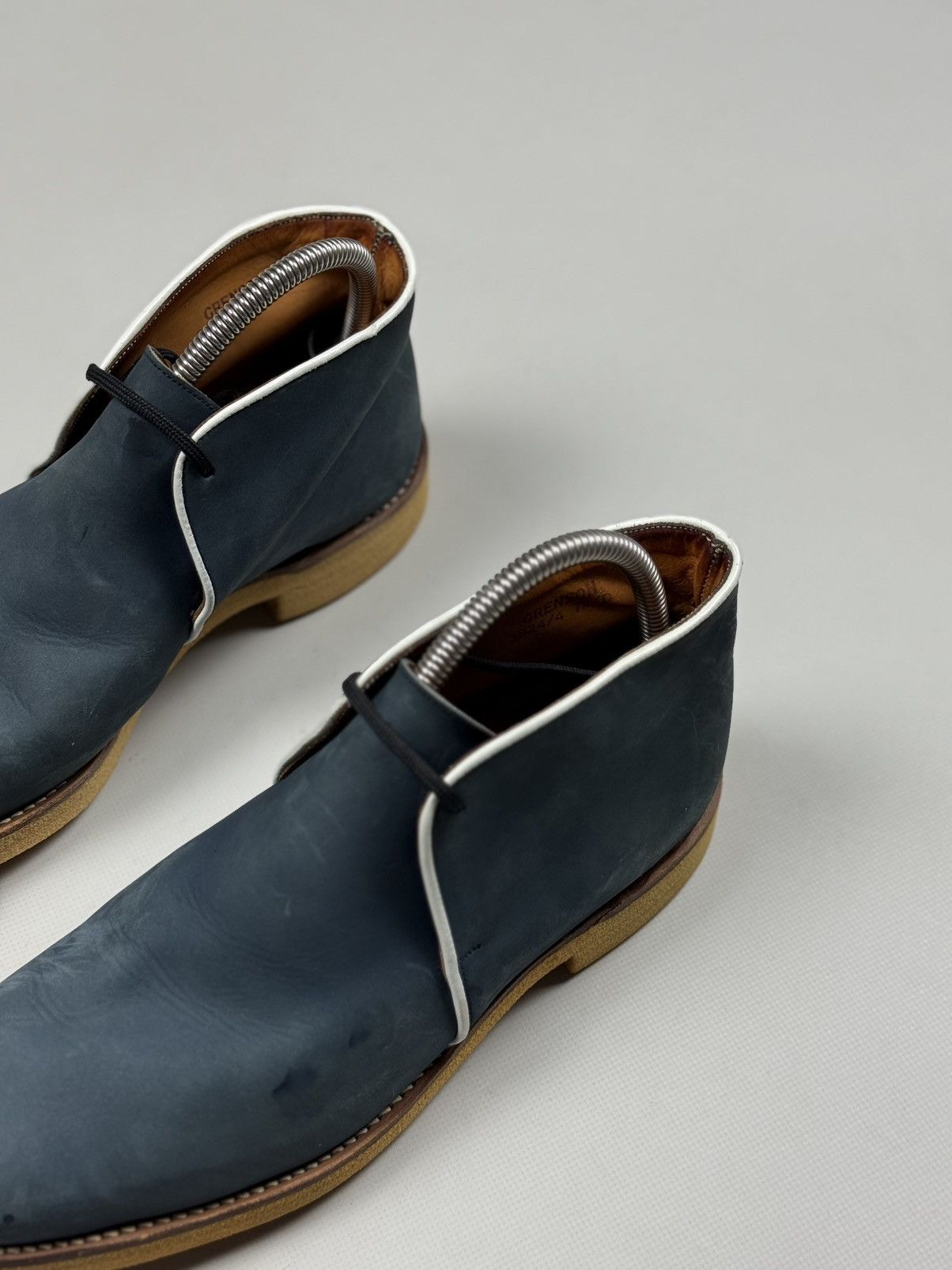 Grenson Grenson Men’s Leather Lace Up Formal Desert Boots Shoes Size US 8.5 / EU 41-42 - 11 Thumbnail