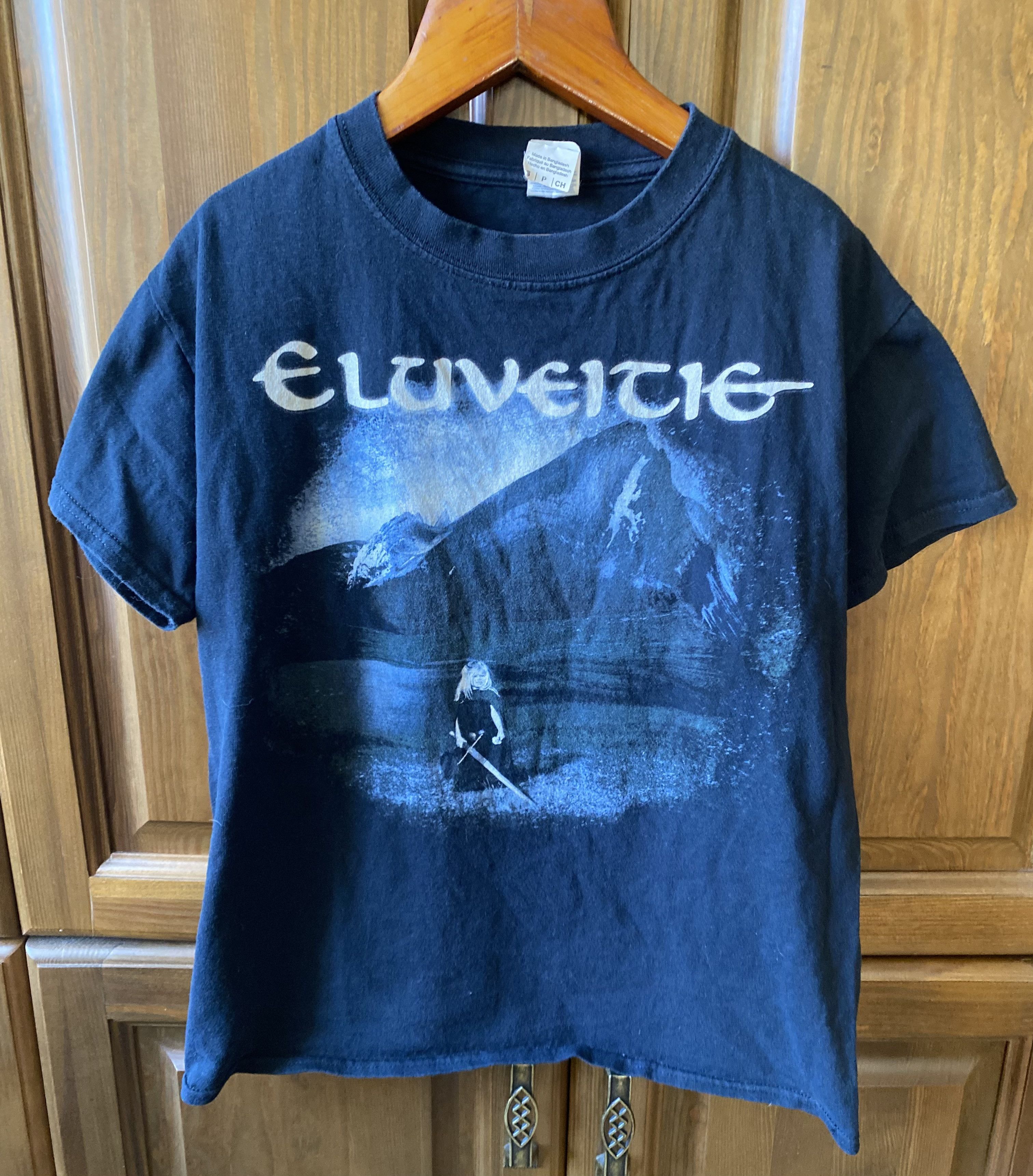 Vintage Vintage Eluveitie Slania 2008 T-Shirt Metal Archive Size US S / EU 44-46 / 1 - 1 Thumbnail