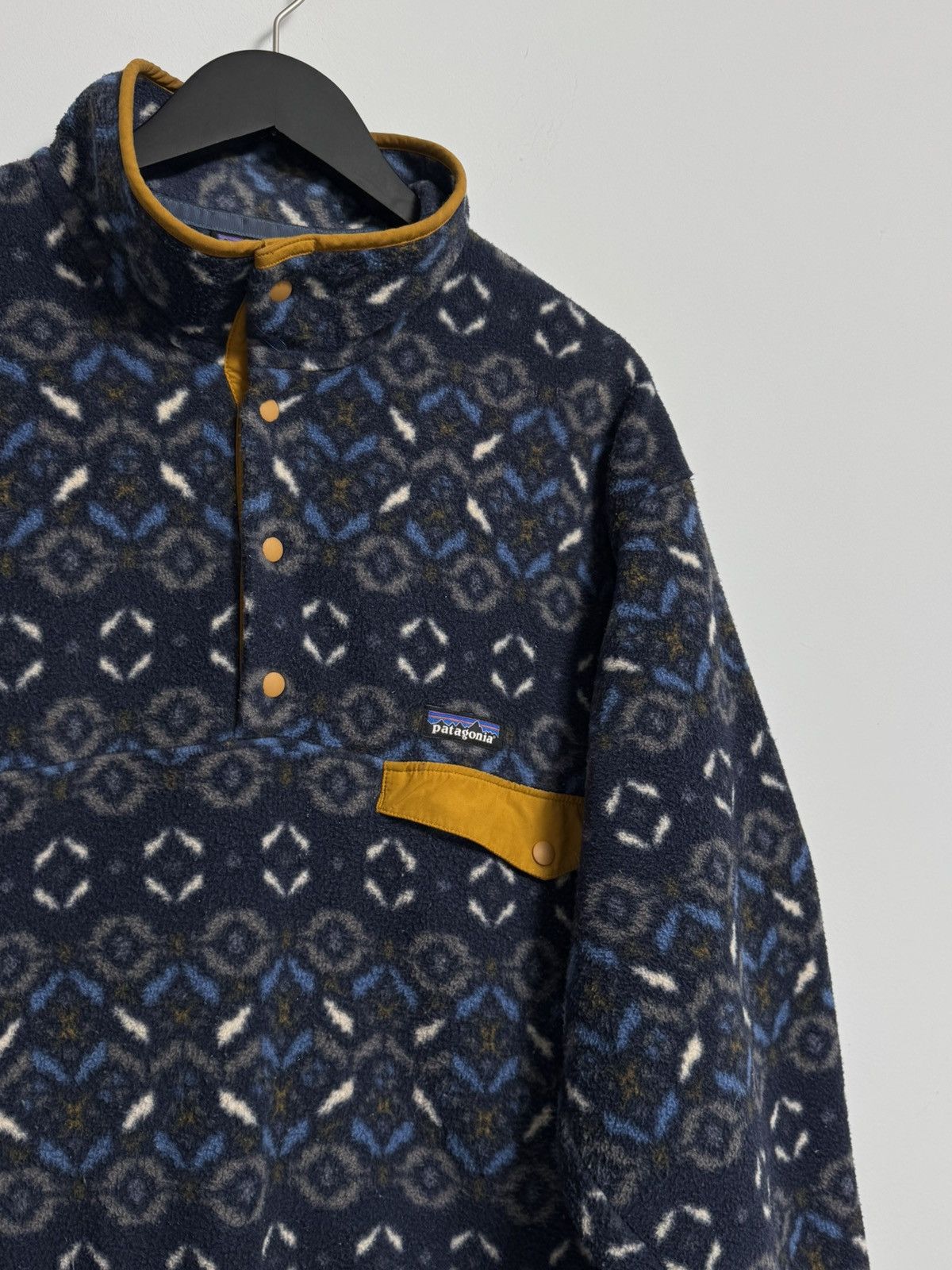 Patagonia Mens Patagonia Synchilla Aztec Snap-T Fleece Pullover Size US L / EU 52-54 / 3 - 3 Thumbnail