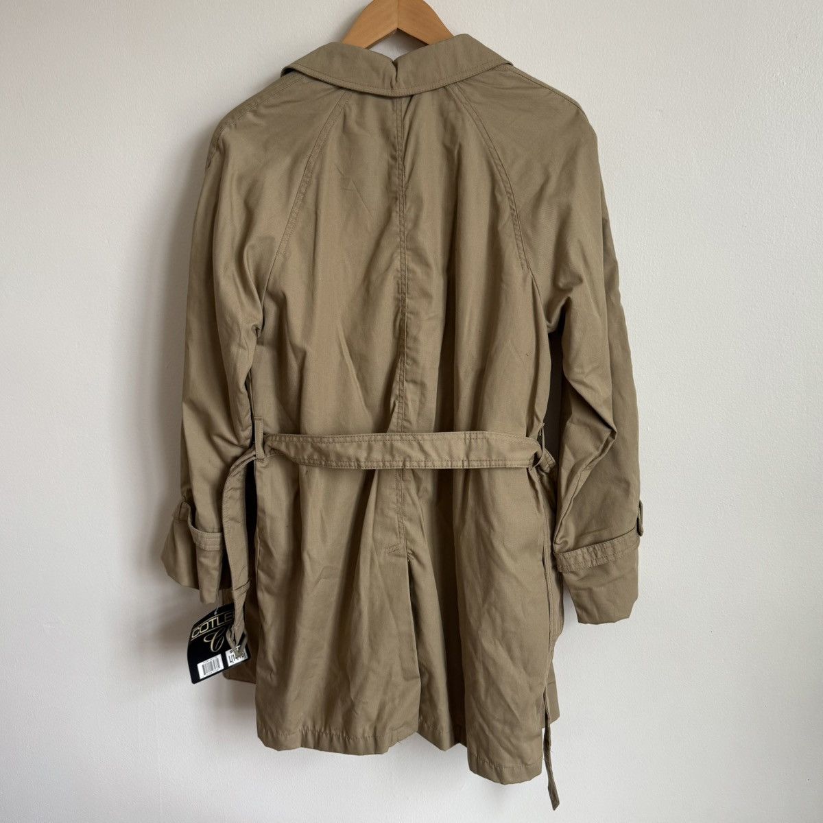 Vintage Cotler Trench Coat Women’s L Belted Double Breasted New Tags Size L / US 10 / IT 46 - 11 Thumbnail