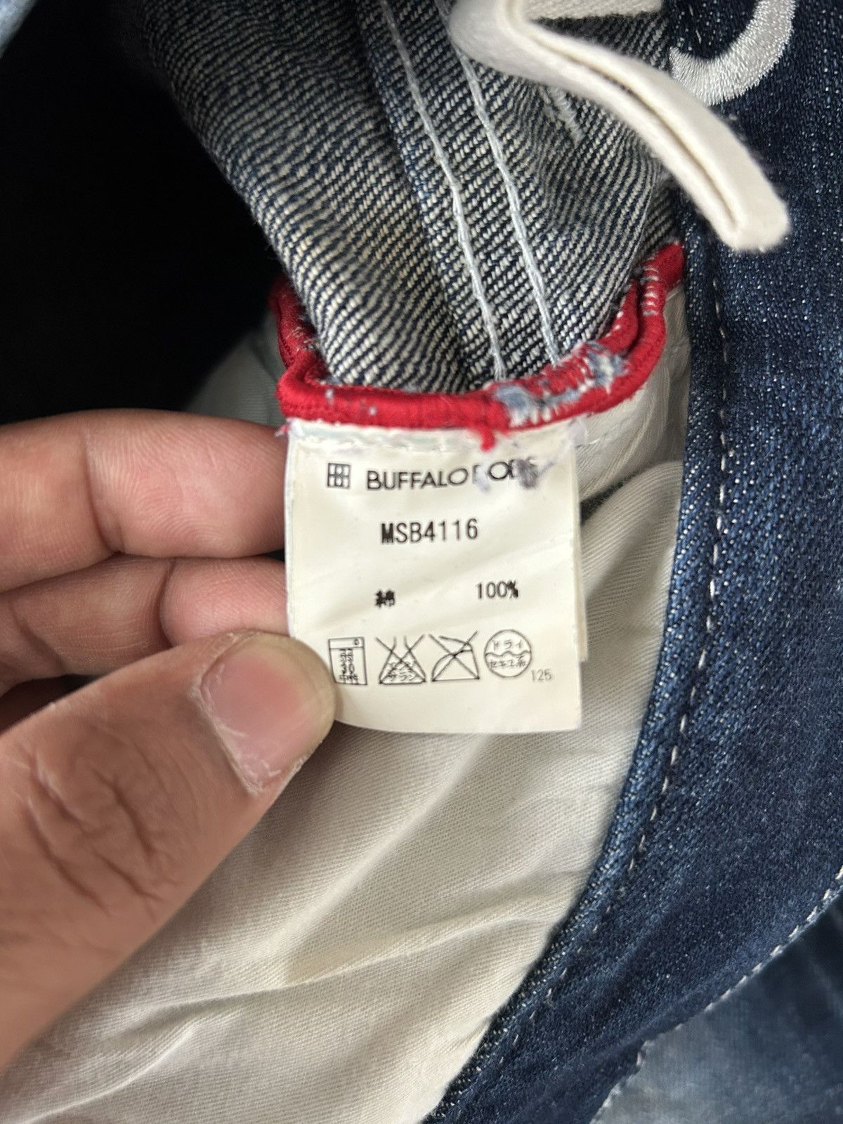 BUFFALO BOBS Buffalo Bobs Vintage Selvedge Denim Size US 31 - 10 Thumbnail