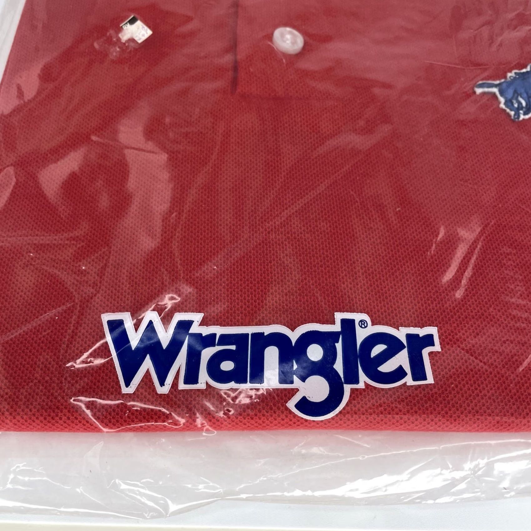 Wrangler VINTAGE Wrangler Polo Shirt Red 70s 80s Small Cotton Short Sleeve USA Mens Boys Size US S / EU 44-46 / 1 - 2 Thumbnail
