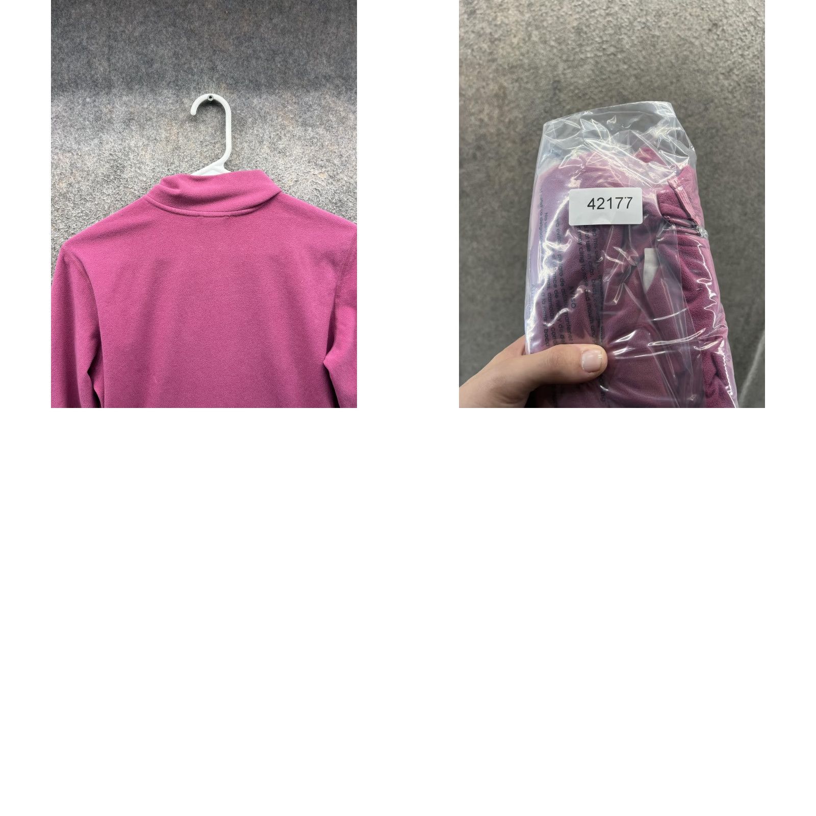 The North Face The North Face Sweater Womens Small Pink TKA 100 Fleece Quarter Zip Pullover Size S / US 4 / IT 40 - 8 Thumbnail