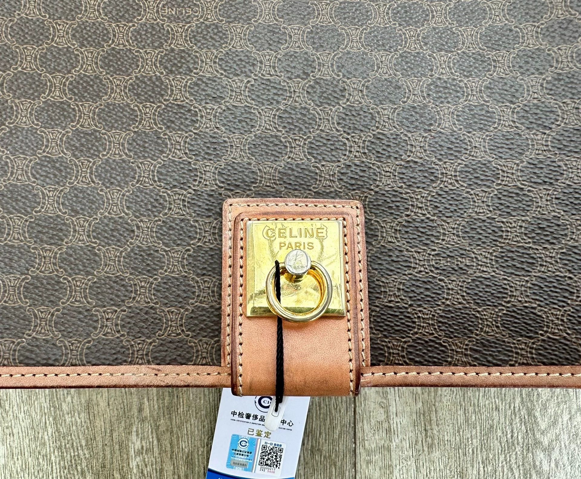 Celine Celine Trotteur Flap gold loop vintage crossbody Size ONE SIZE - 6 Thumbnail