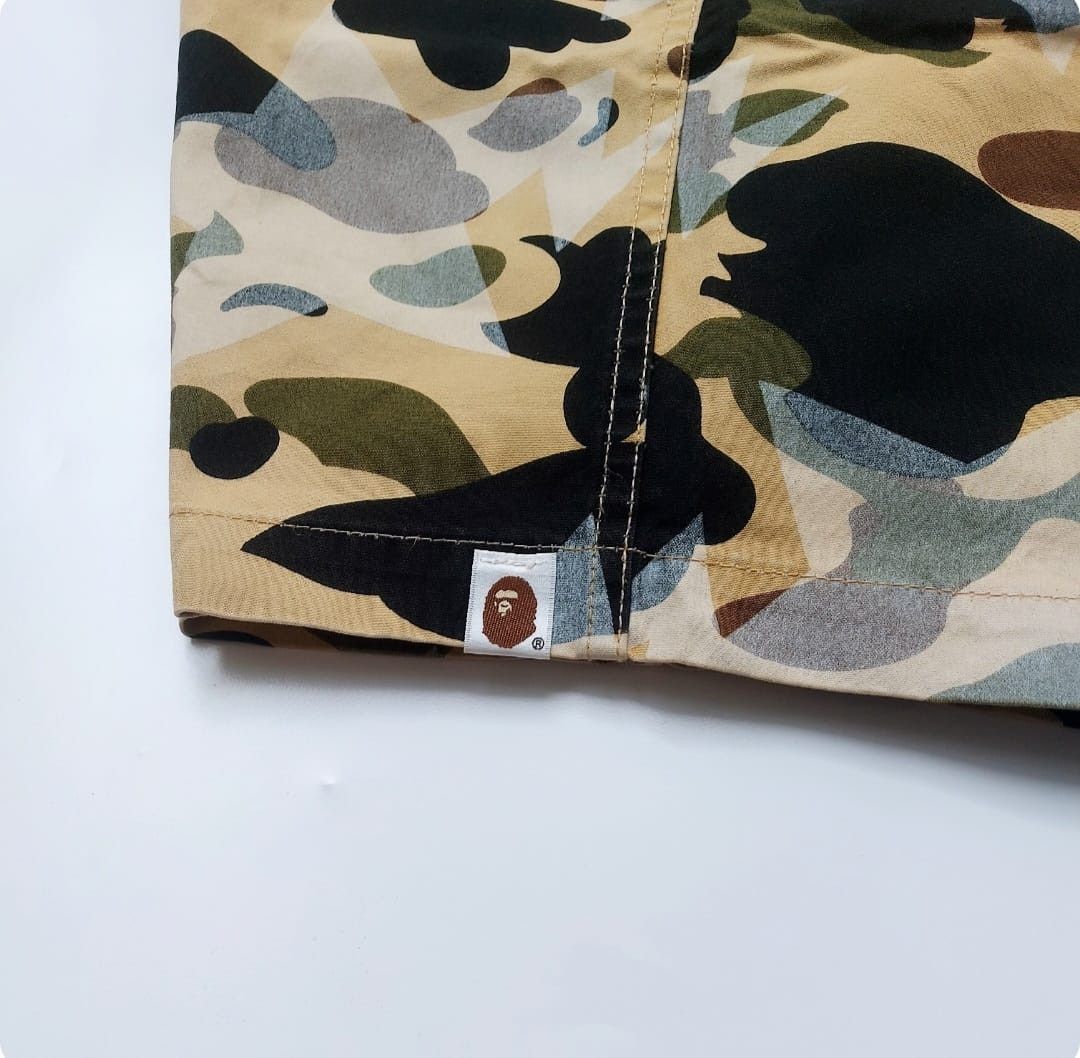 Bape BAPE 1st Camo Camo Yellow Short Pants Size US 31 - 8 Thumbnail