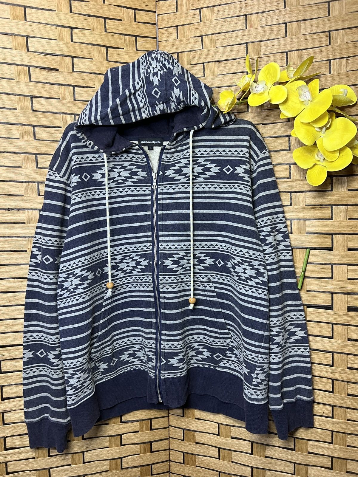 image of Avail Avant Garde Hoodie in Blue, Men's (Size Large)
