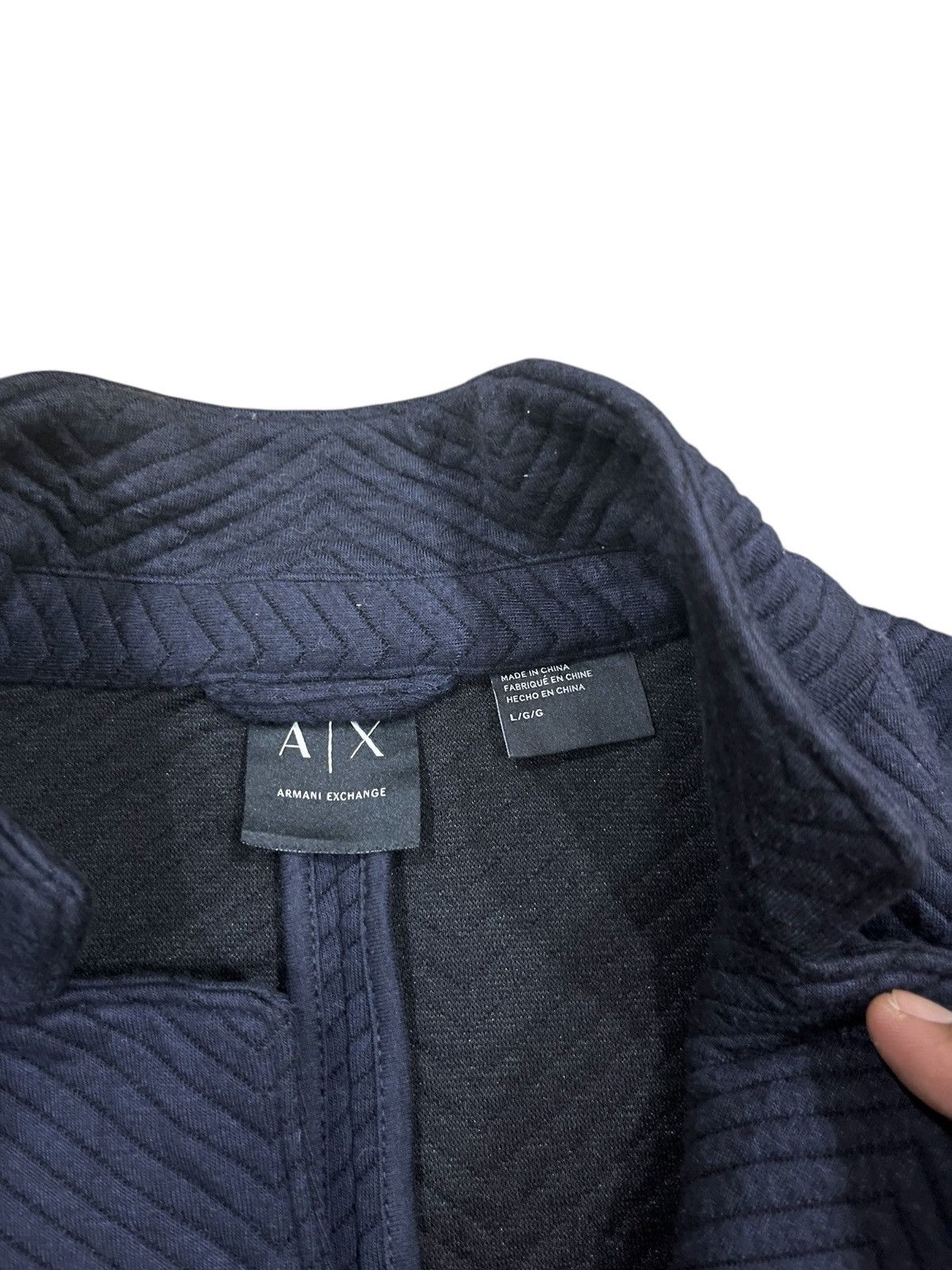 Armani Exchange Vintage ARMANI EXCHANGE cardigan Size US L / EU 52-54 / 3 - 6 Thumbnail