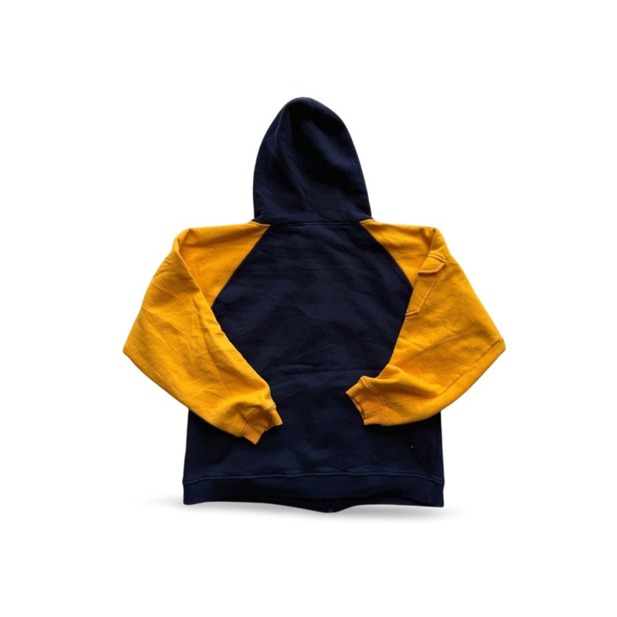 Vintage Split Streetwear Y2K Tech Skate Zip Up Hoodie Sweatshirt Size US M / EU 48-50 / 2 - 2 Thumbnail