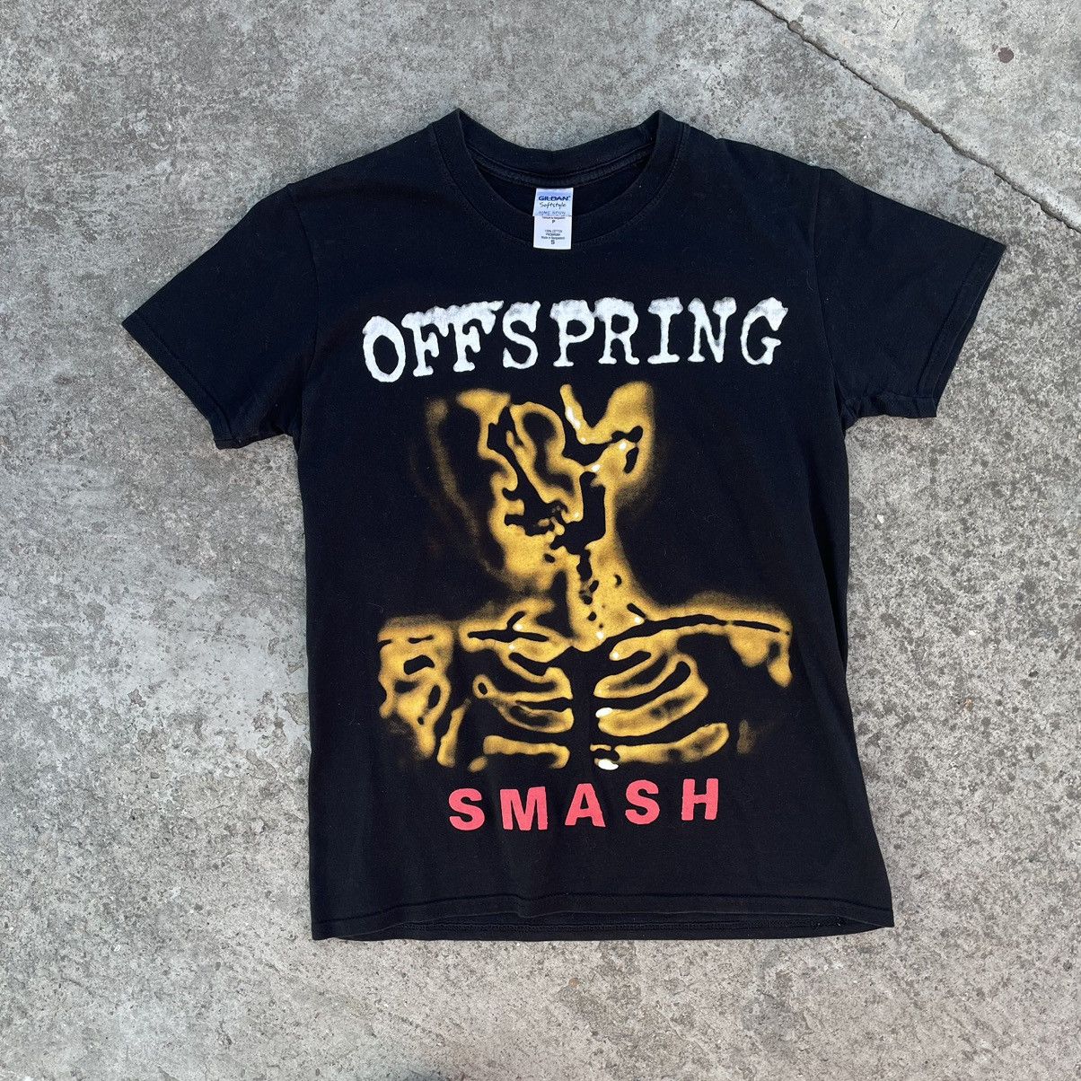 Vintage Vintage Offspring Smash T-shirts Logo Band Tee Rock Y2K 90s Size S / US 4 / IT 40 - 2 Thumbnail