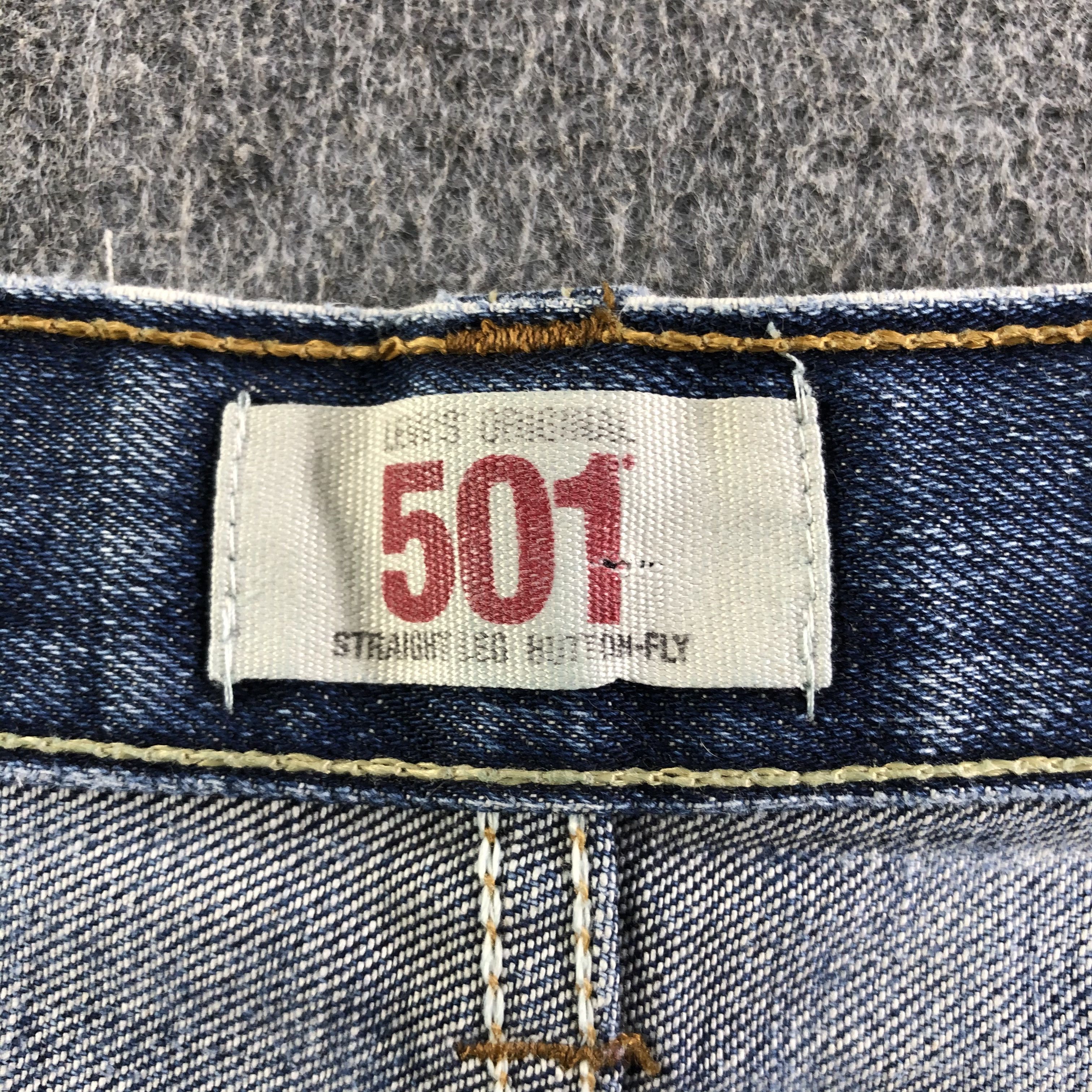 Levi's × Vintage Vintage Levis 501 Jeans-J4476 Size 33" - 7 Thumbnail